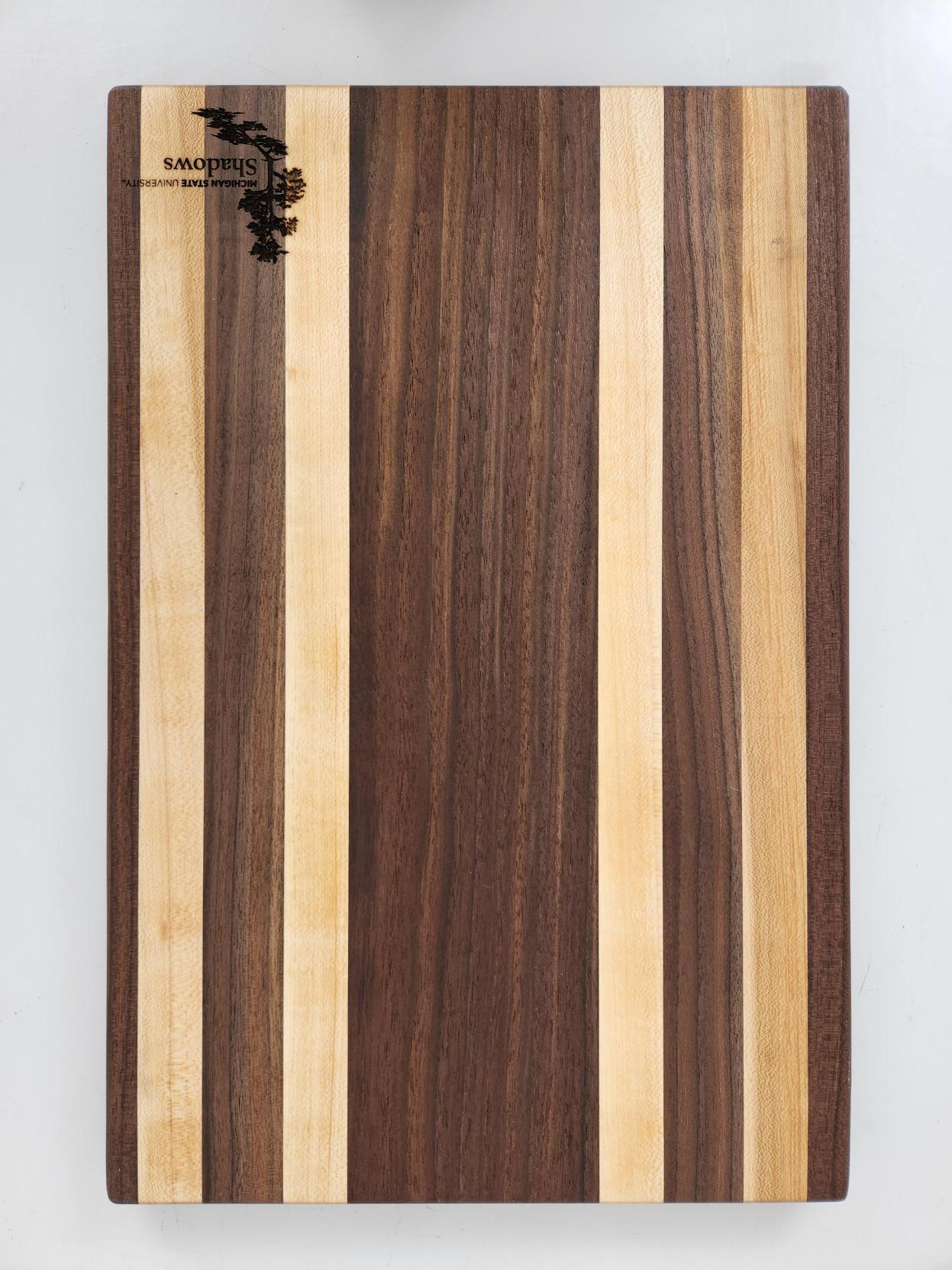 MSU Shadows Large Cutting Board Spartan Head Style 2