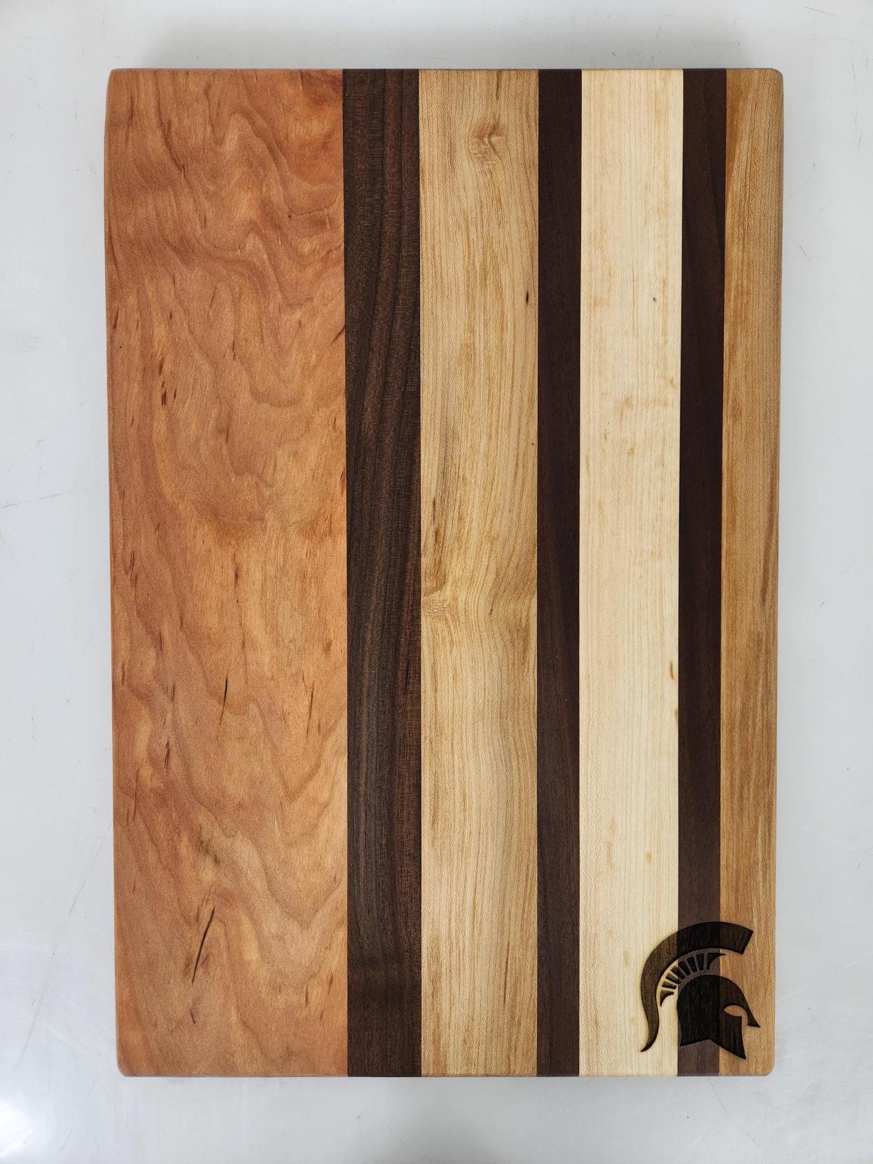 MSU Shadows Large Cutting Board Spartan Head Style 3