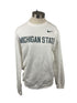Nike White MSU Sweatshirt Men's Size M