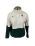 Nike Dri-Fit Green and White Quarter Zip Women's Size S