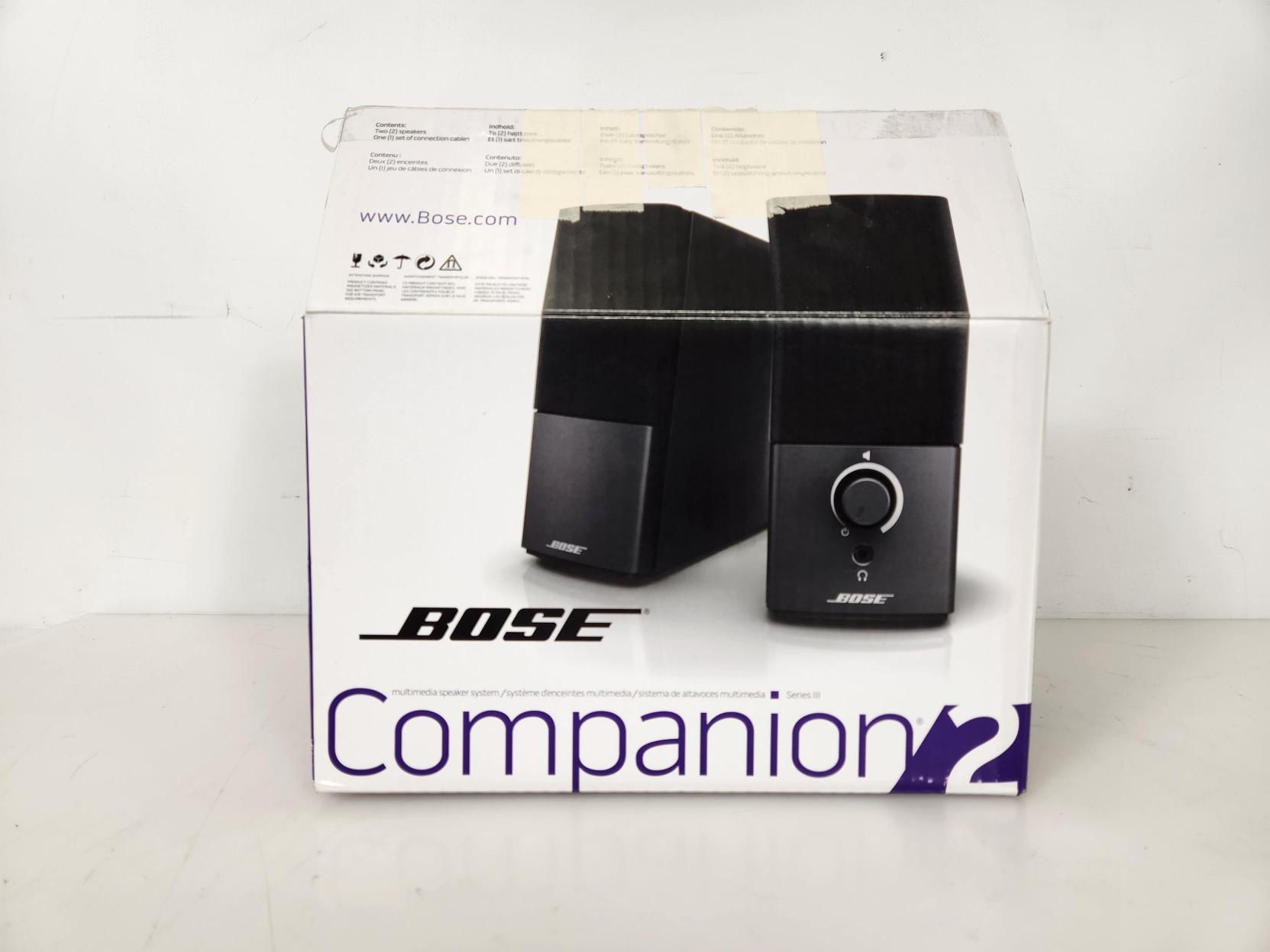 Bose Companion 2 Series III Multimedia Speaker System