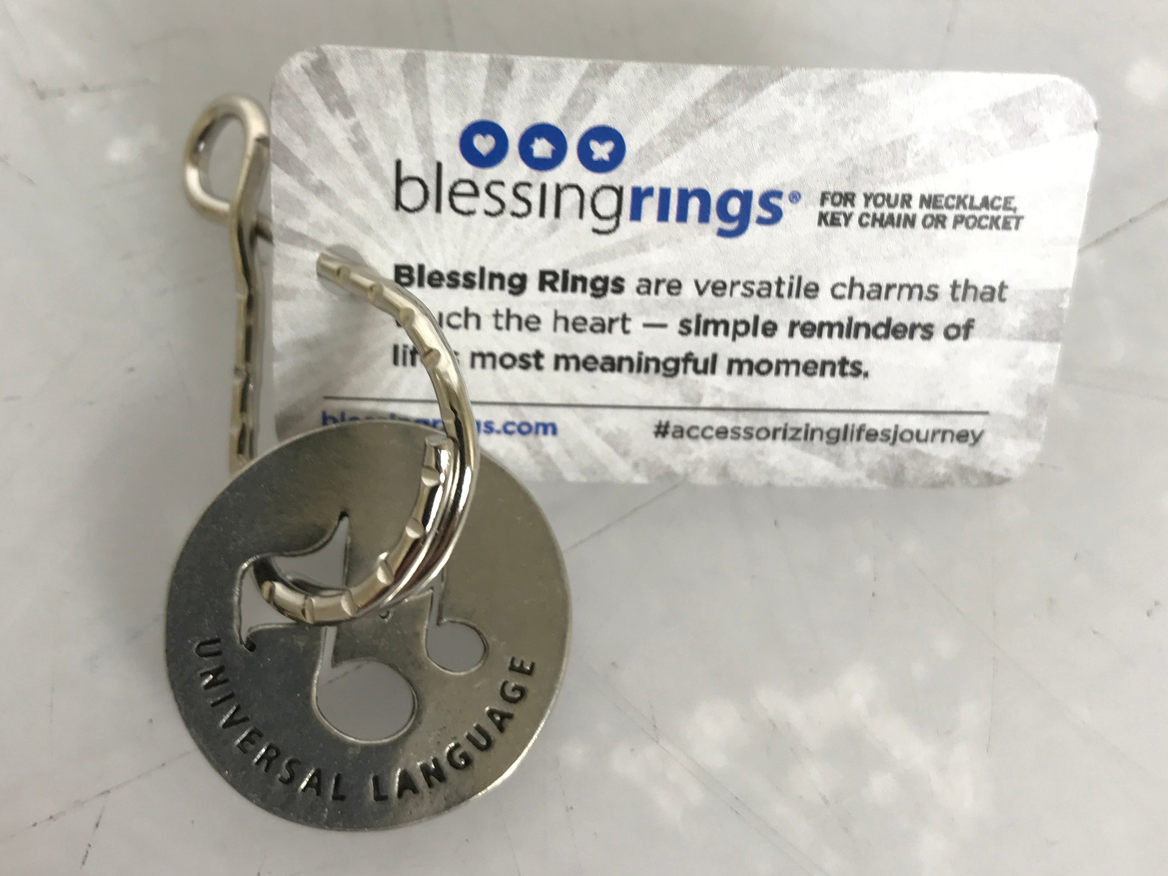 WHD BlessingRings "Music" Keychain