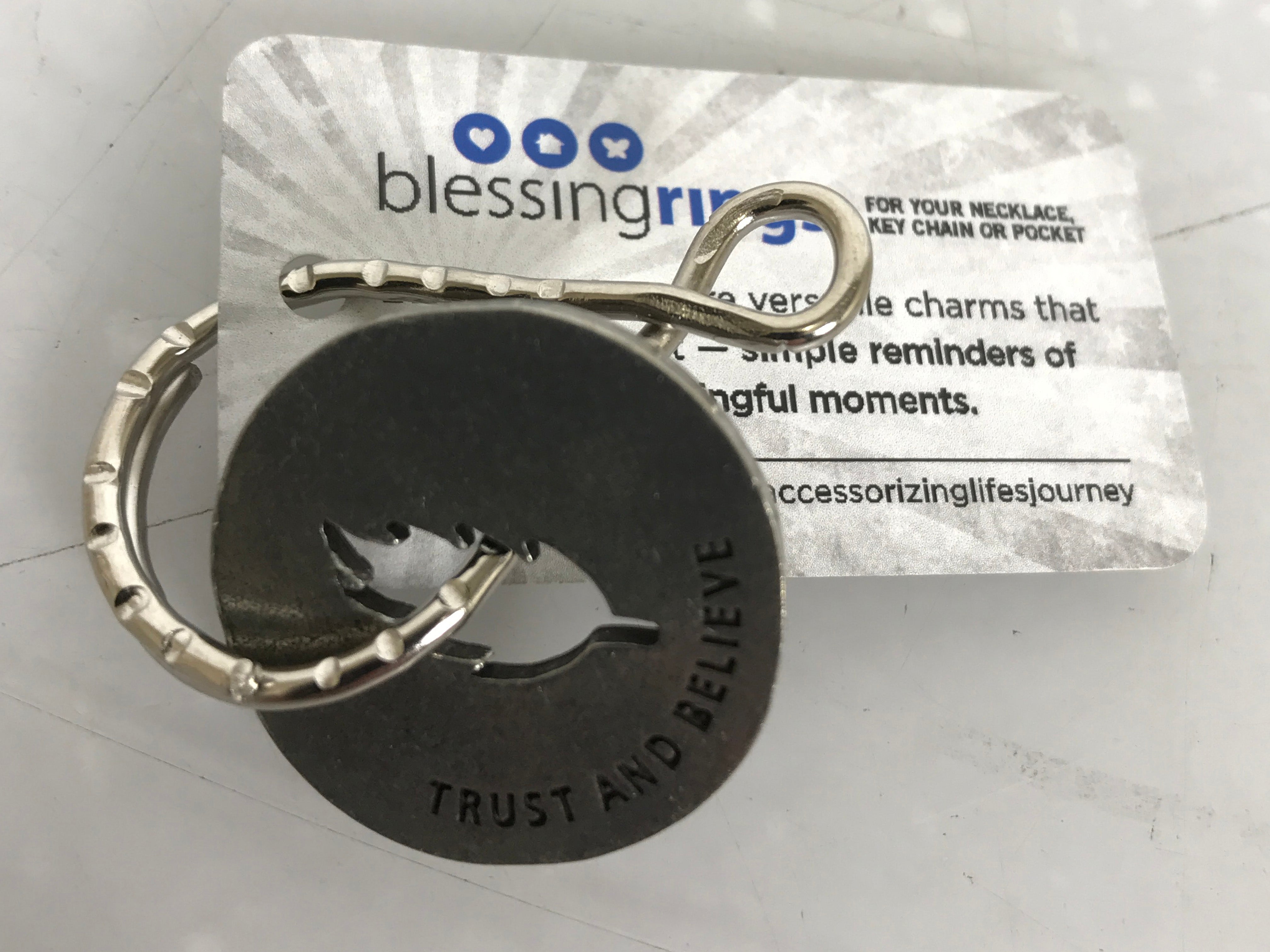 WHD BlessingRings "New Beginnings" Keychain