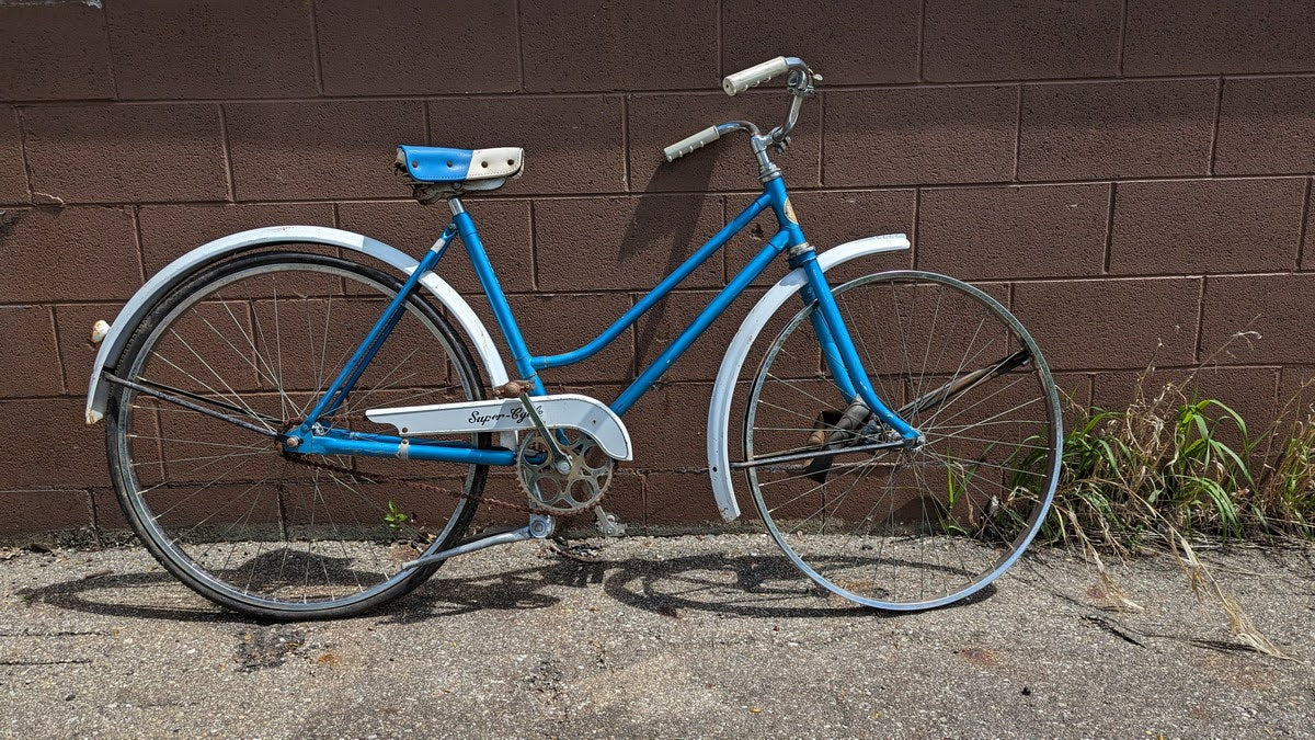 Super Cycle City Bike Blue