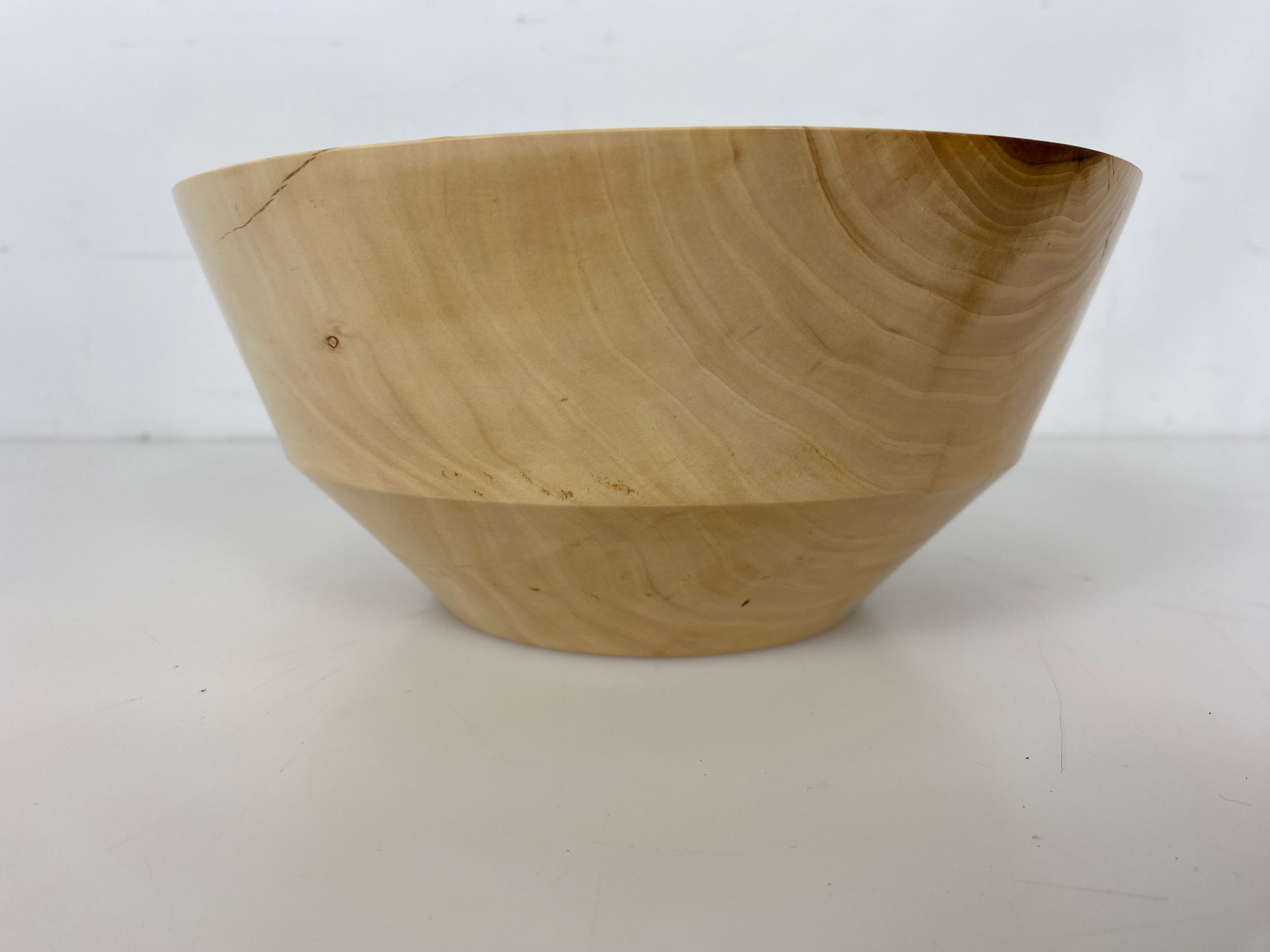 MSU Shadows Pear Wood Bowl #048