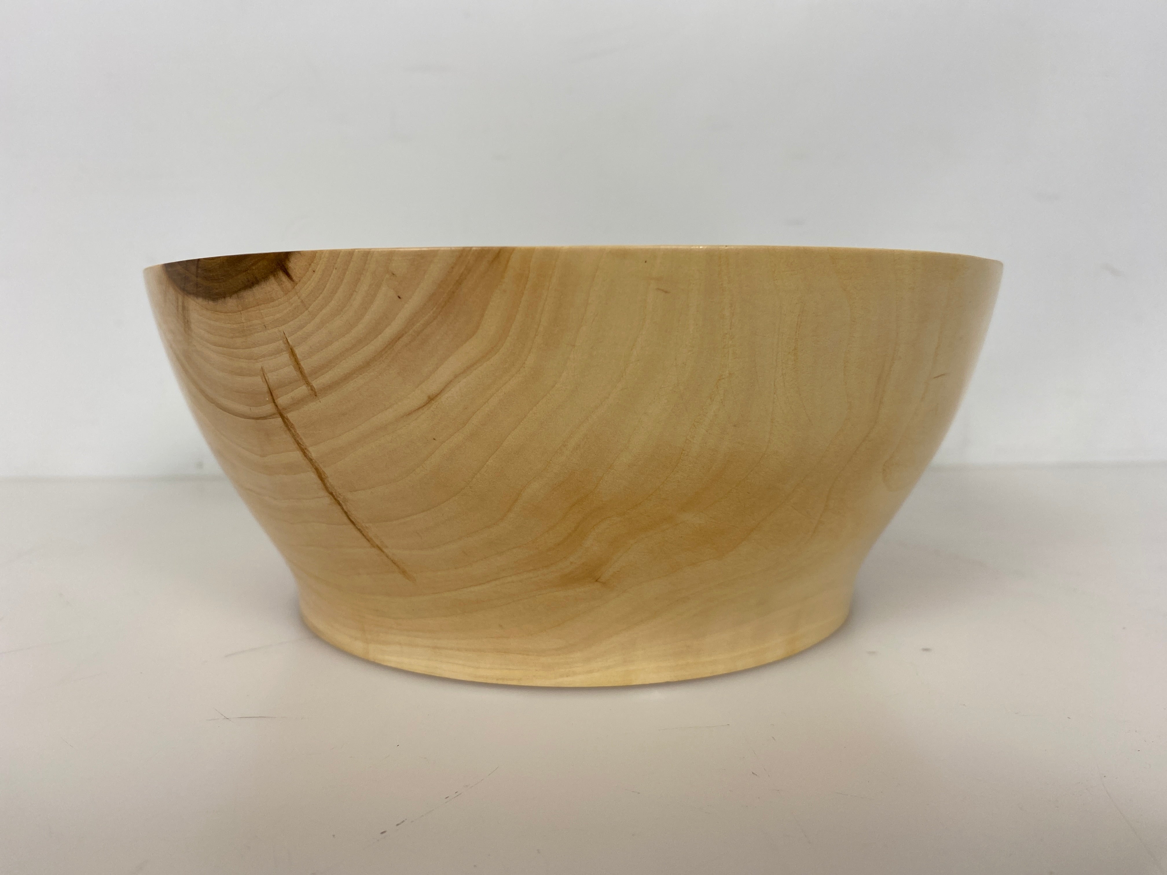 MSU Shadows Pear Wood Bowl #040