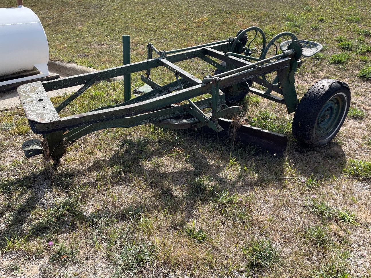 Vintage Pull Type Road Grader *For Parts or Repair*