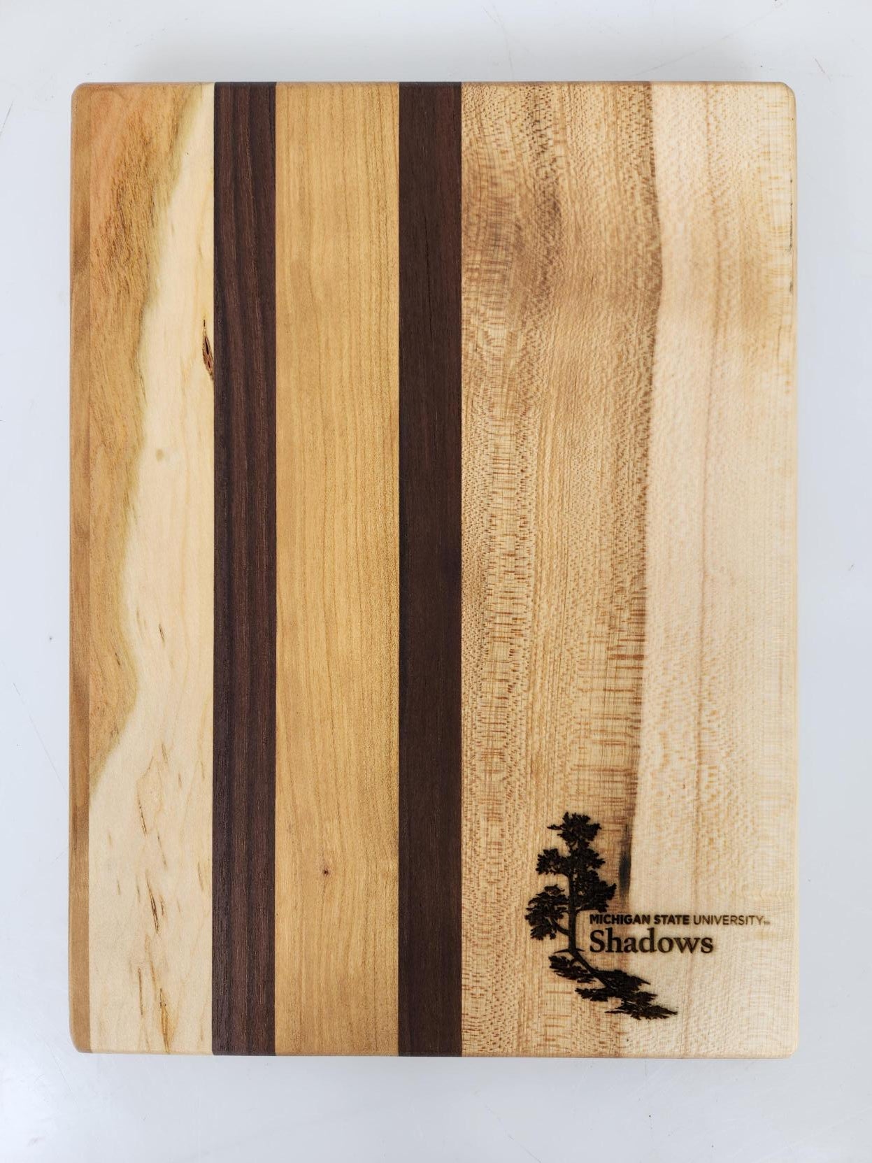 MSU Shadows Small Cutting Board Spartan Head Style 3