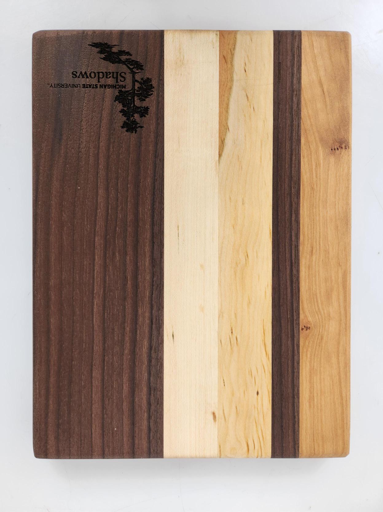 MSU Shadows Small Cutting Board Spartan Head Style 5