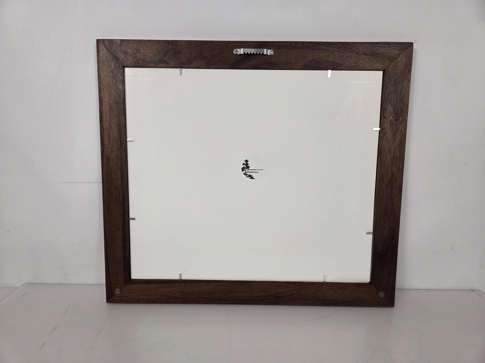 MSU Shadows Walnut Bachelor/Master Diploma Frame with MSU Engraved Plaque