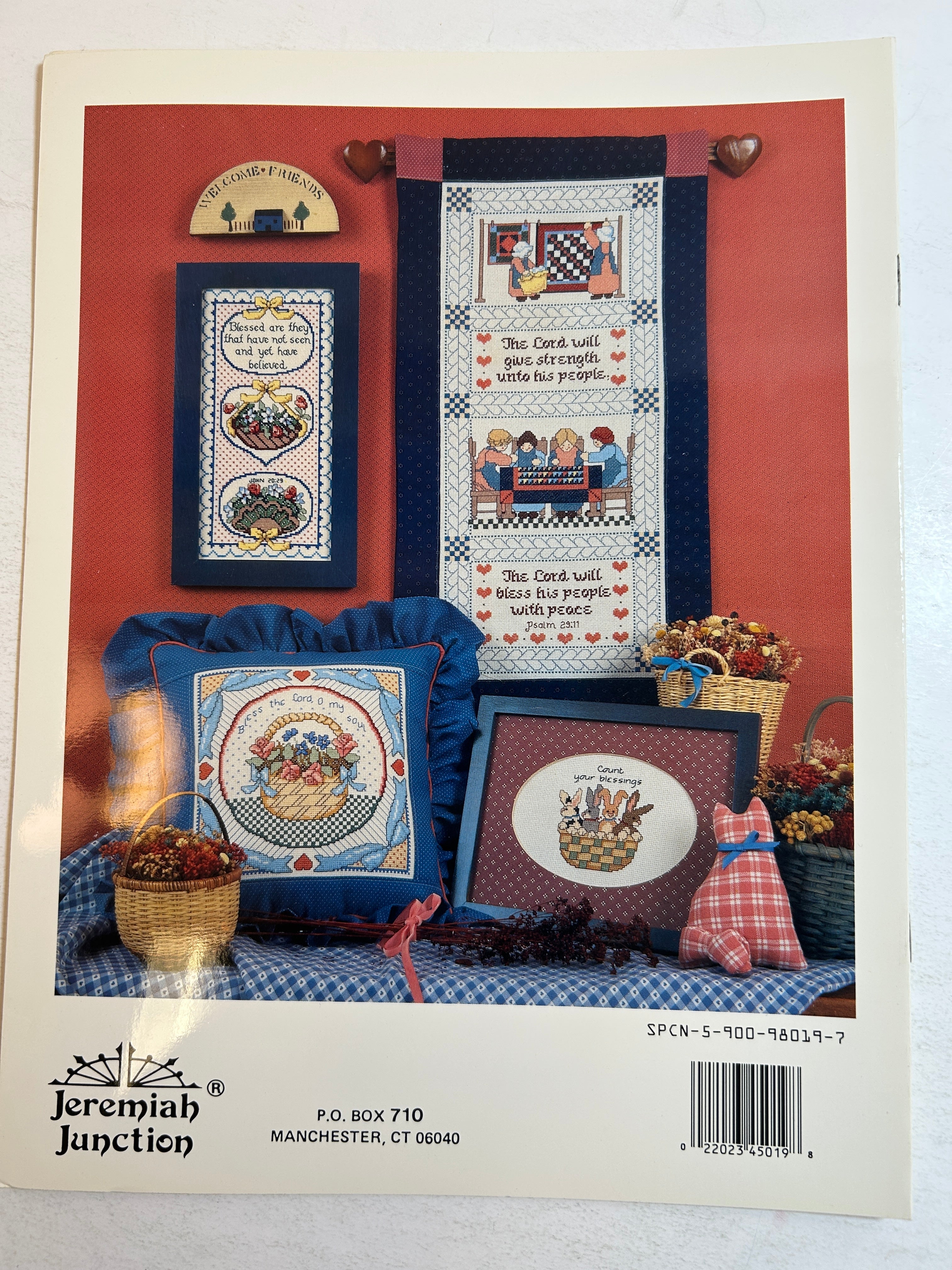 A Basketful of Blessings Book 15 Jeremiah Junction Cross Stitch