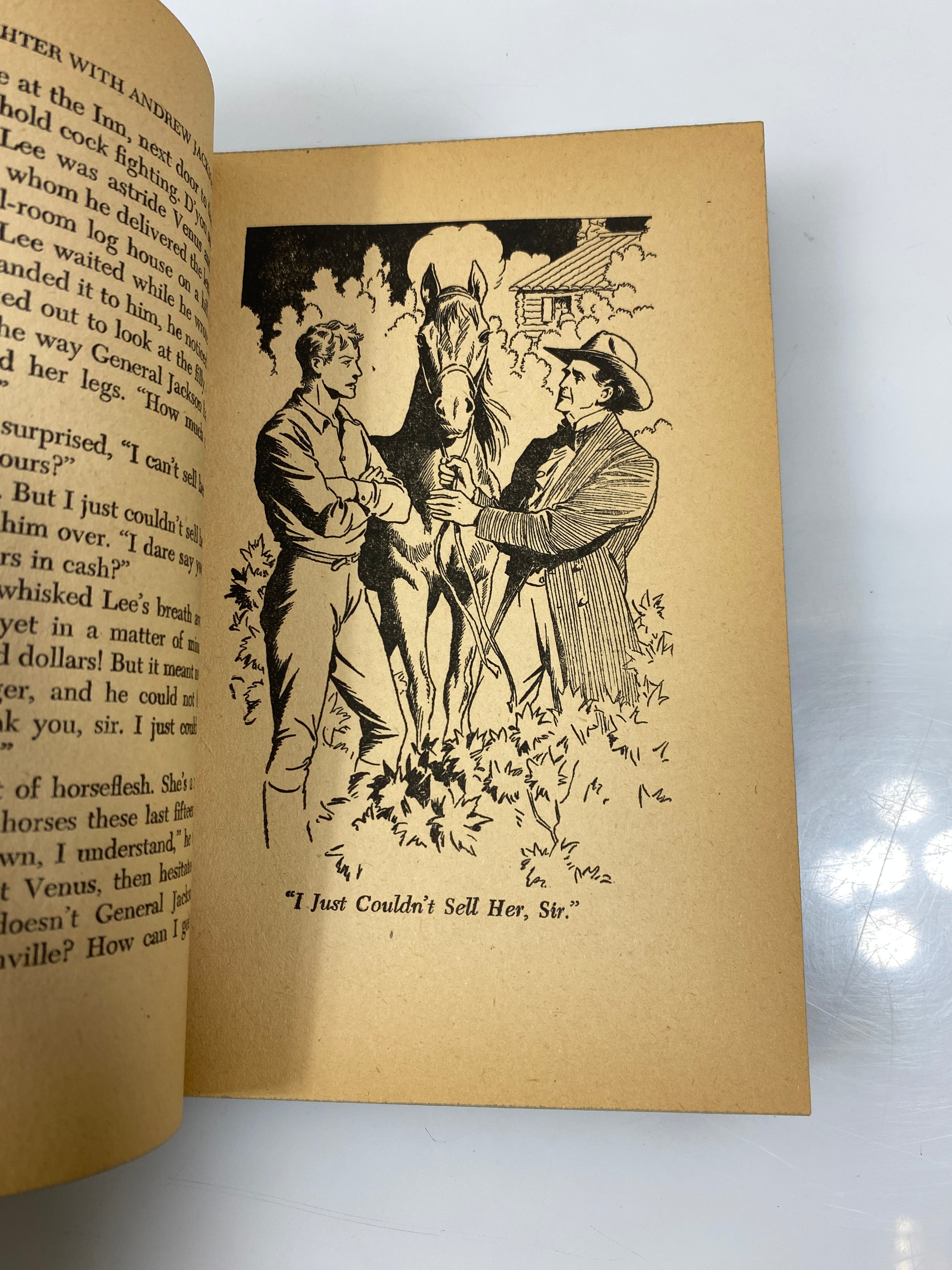A Boy Fighter with Andrew Jackson by Thomas 1946 HC