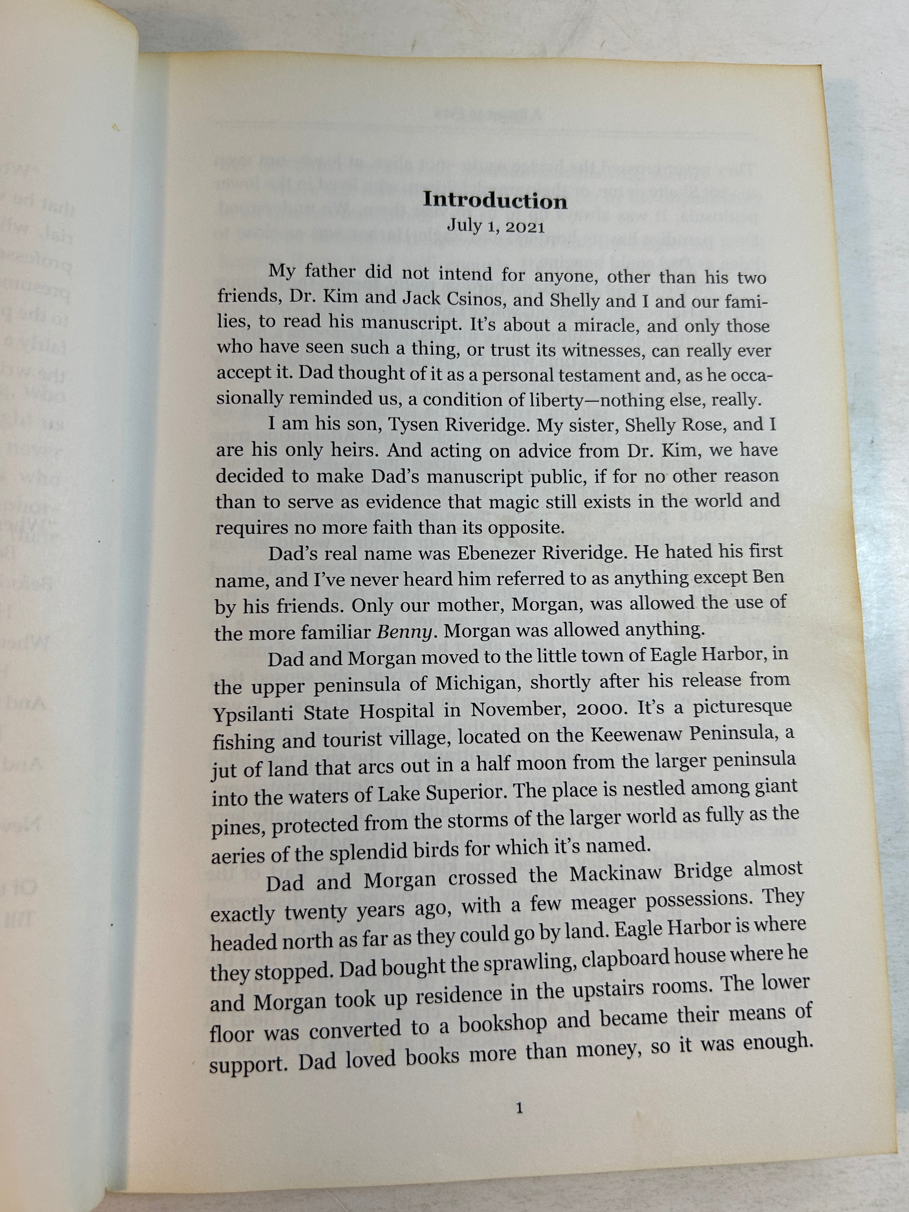 A Bridge to Eden by David Turrill *signed* Bonneville 2001 SC