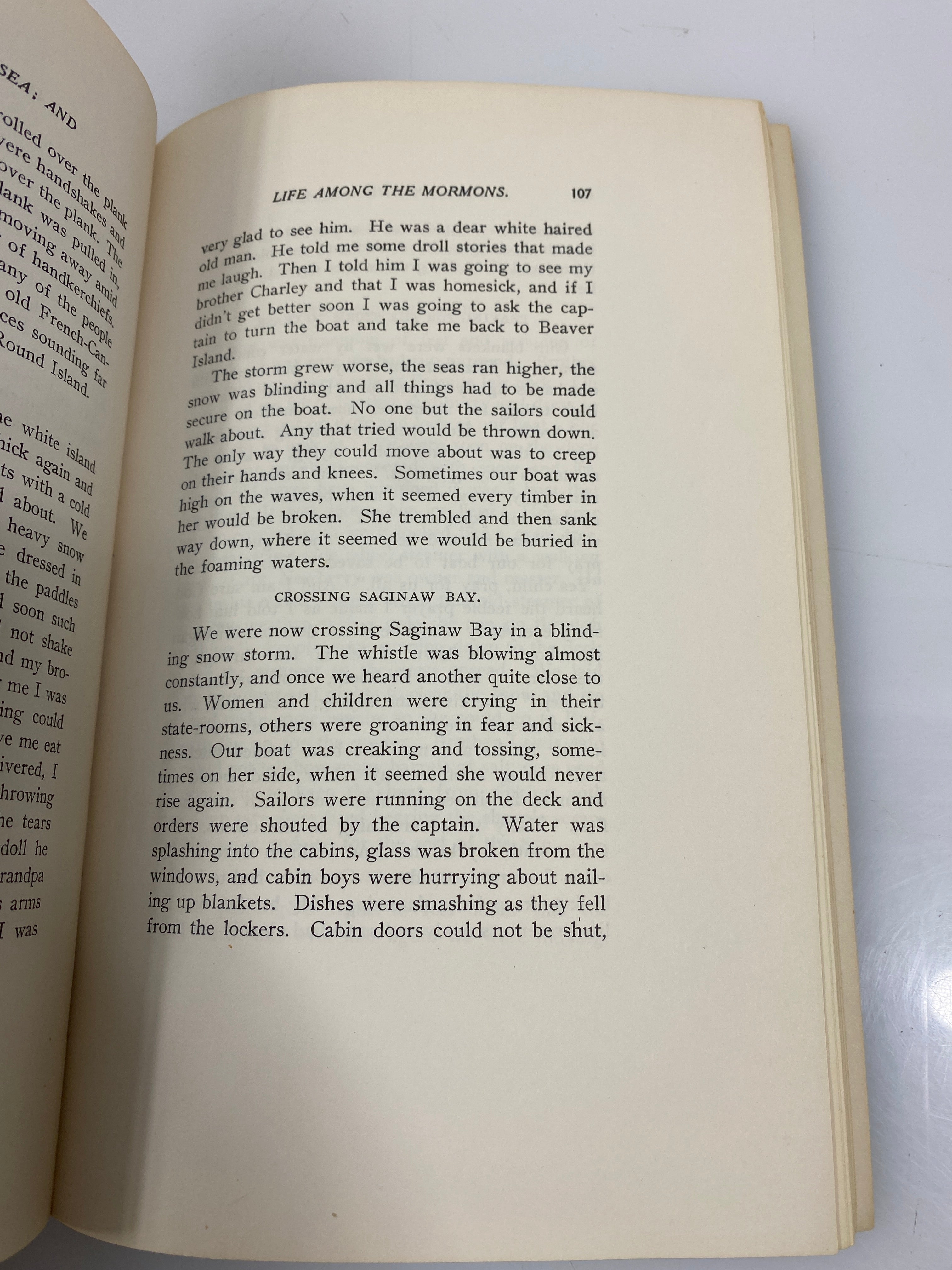 A Child of the Sea Life Among the Mormons Beaver Island, MI 1905