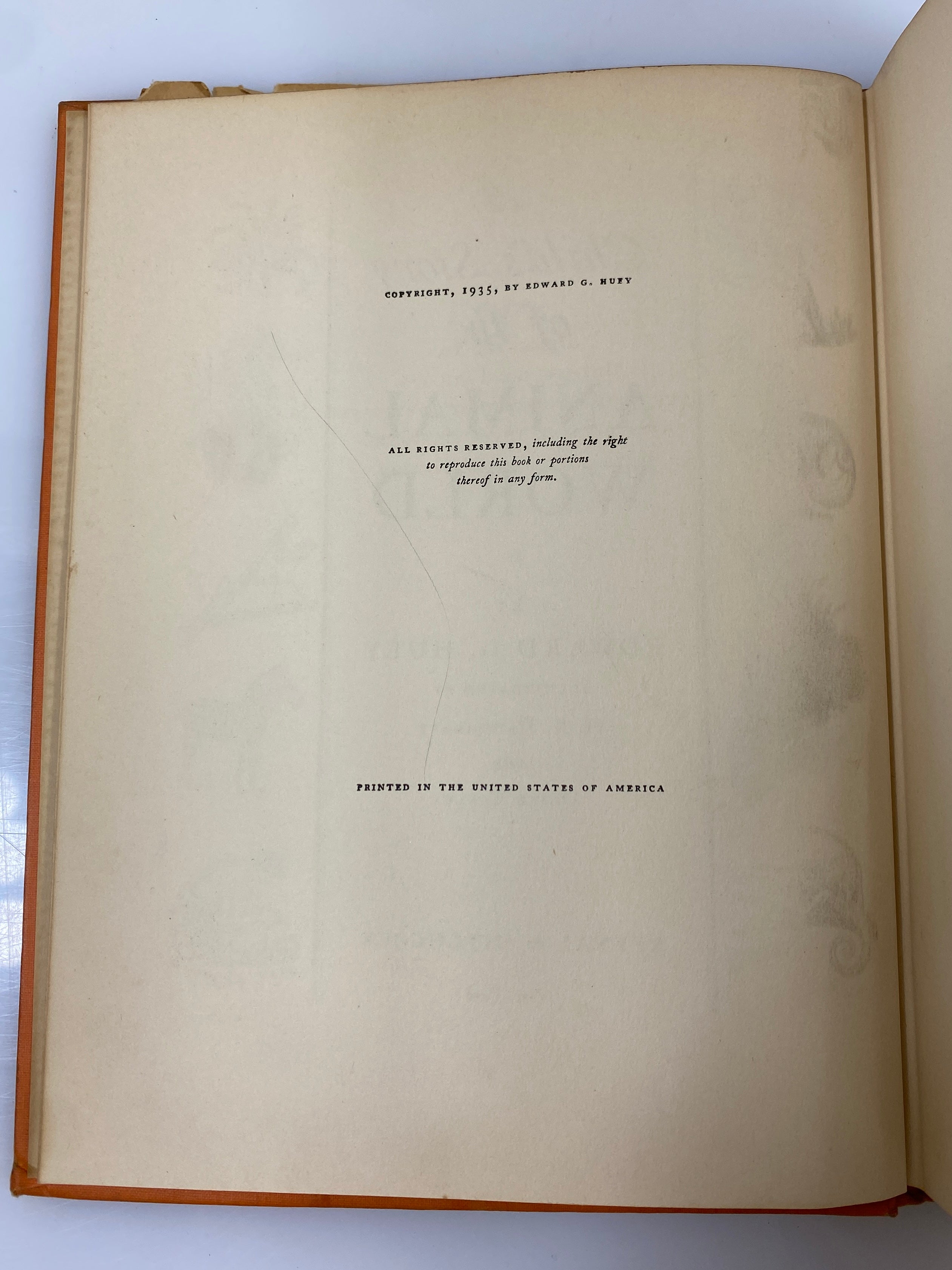 A Child's Story of the Animal World by Edward Huey 1935 Vintage HC