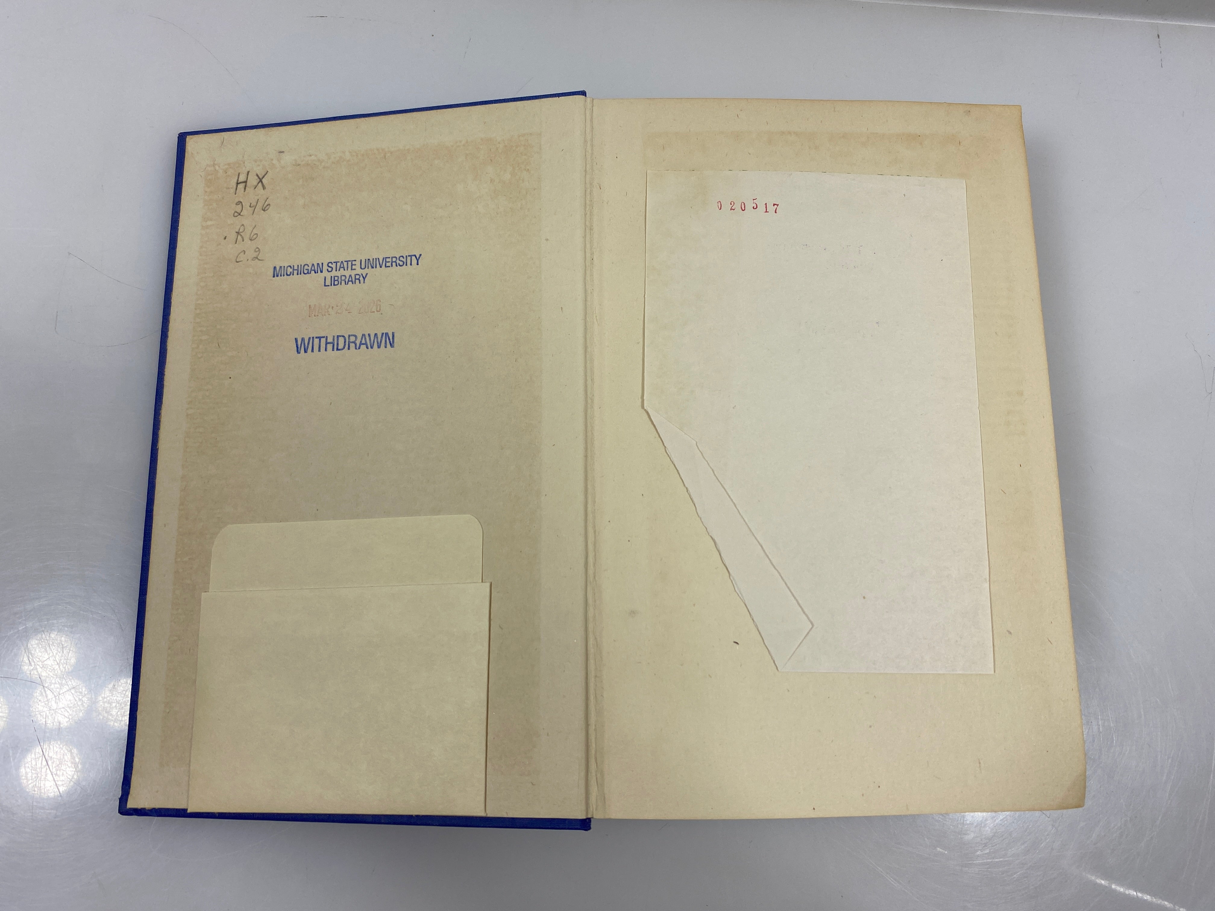 A Christian Commentary on Communism by Rogers 1952 HC