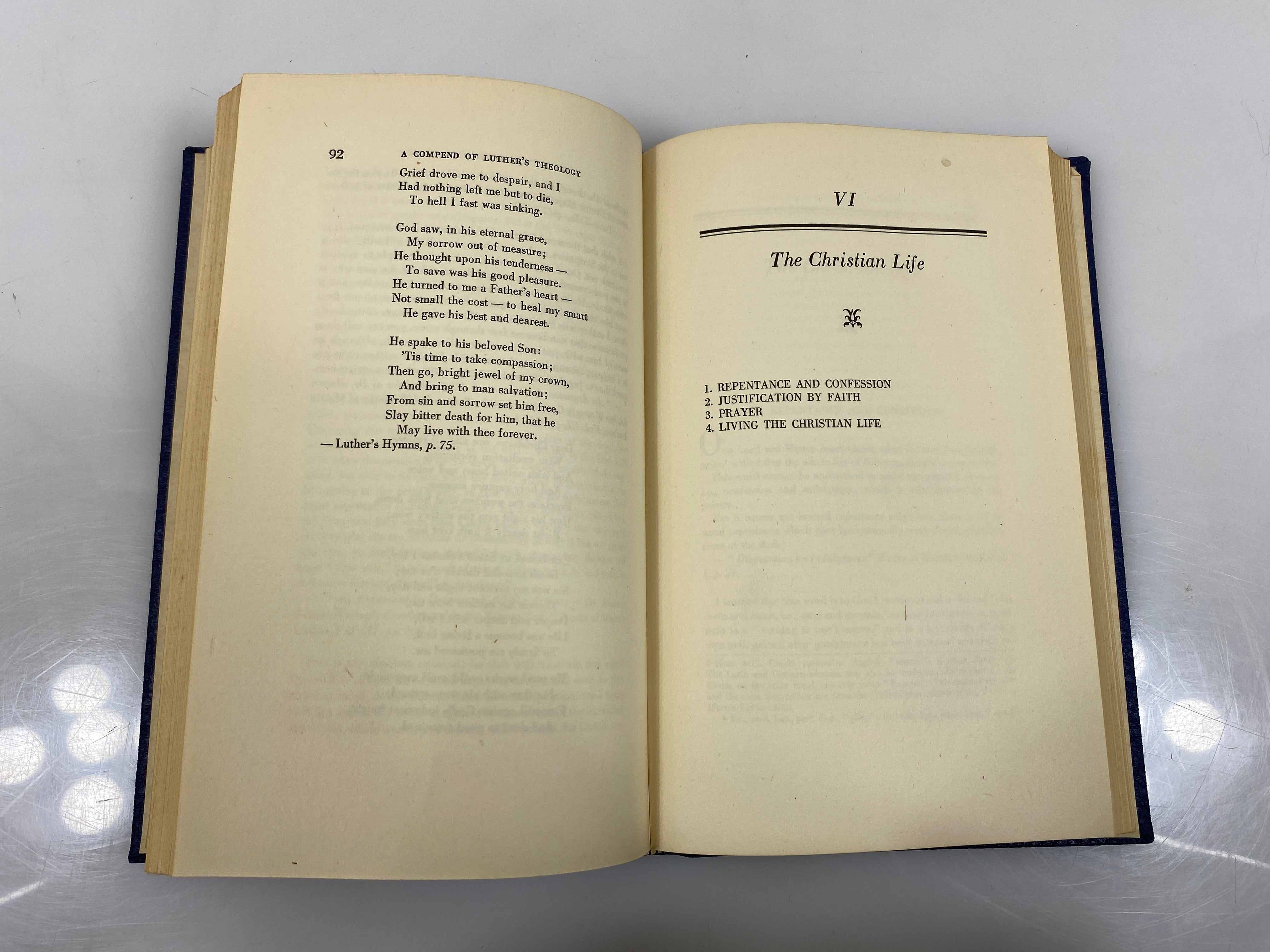 A Compend of Luther's Theology by Kerr 1943 HC