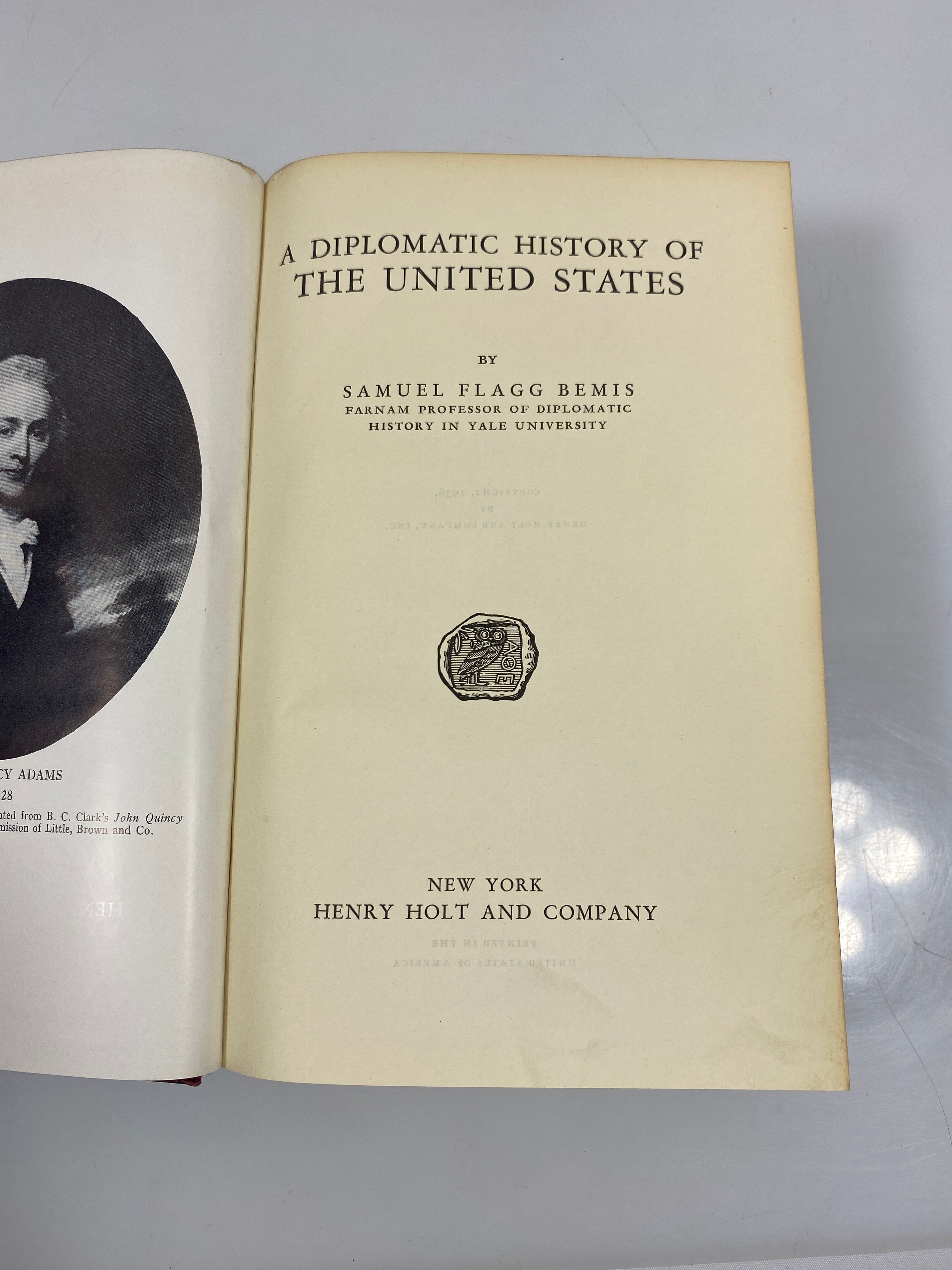 A Diplomatic History of the United States by Bemis 1936 HC