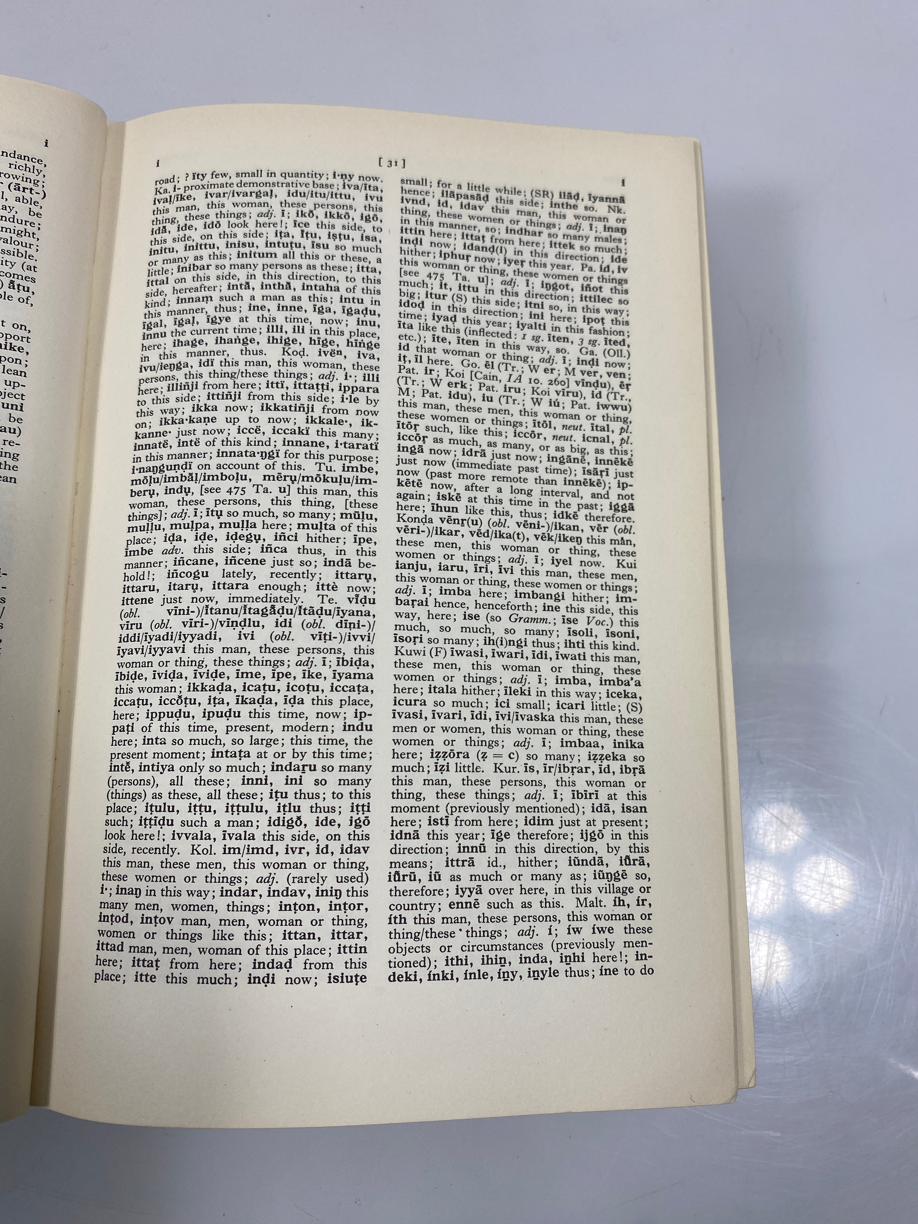 A Dravidian Etymological Dictionary by Burrow/Emeneau Ex-library 1966 HC
