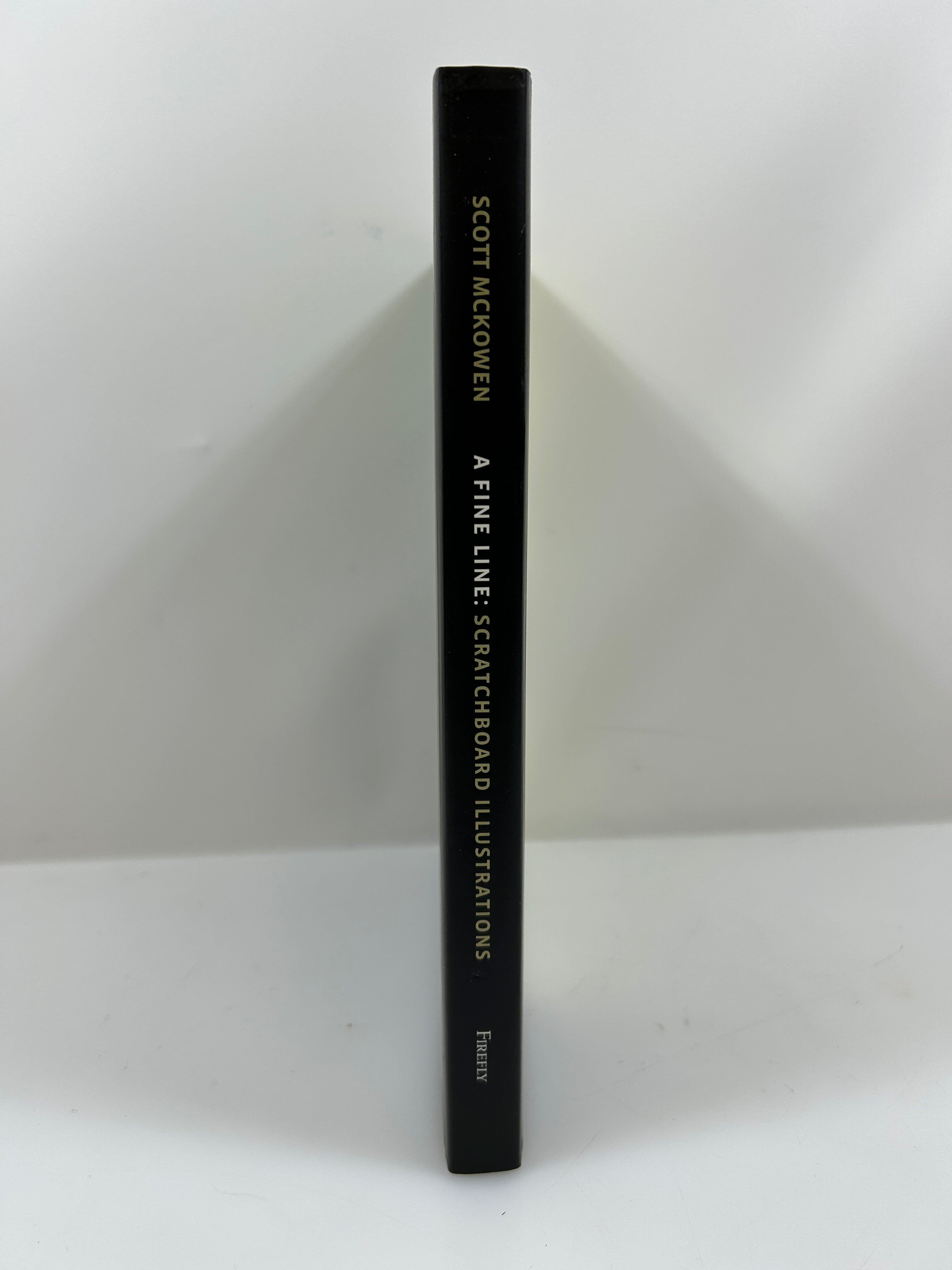 A Fine Line: Scratchboard Illustrations by Scott Mckowen *signed* HCDJ