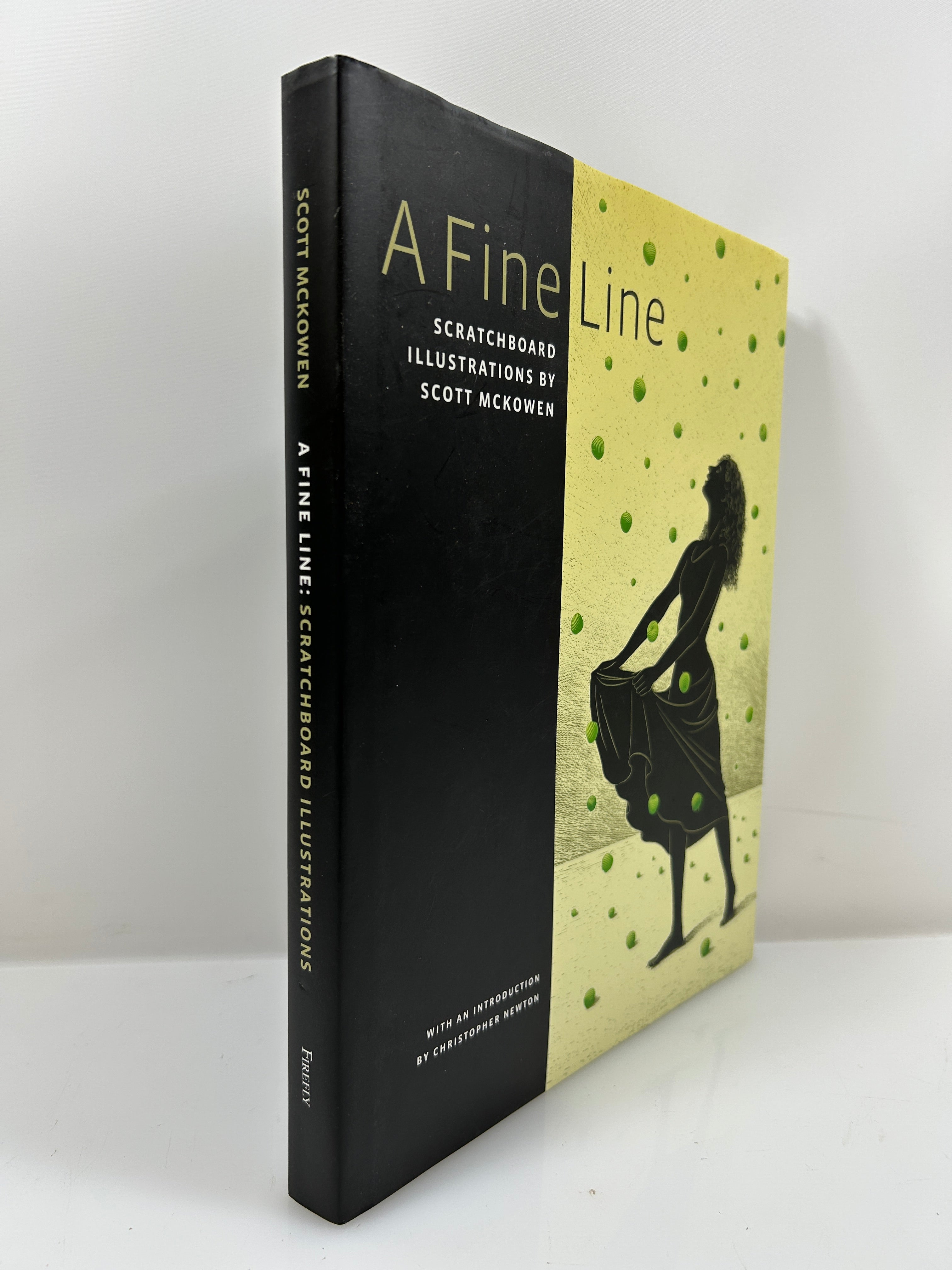 A Fine Line: Scratchboard Illustrations by Scott Mckowen *signed* HCDJ