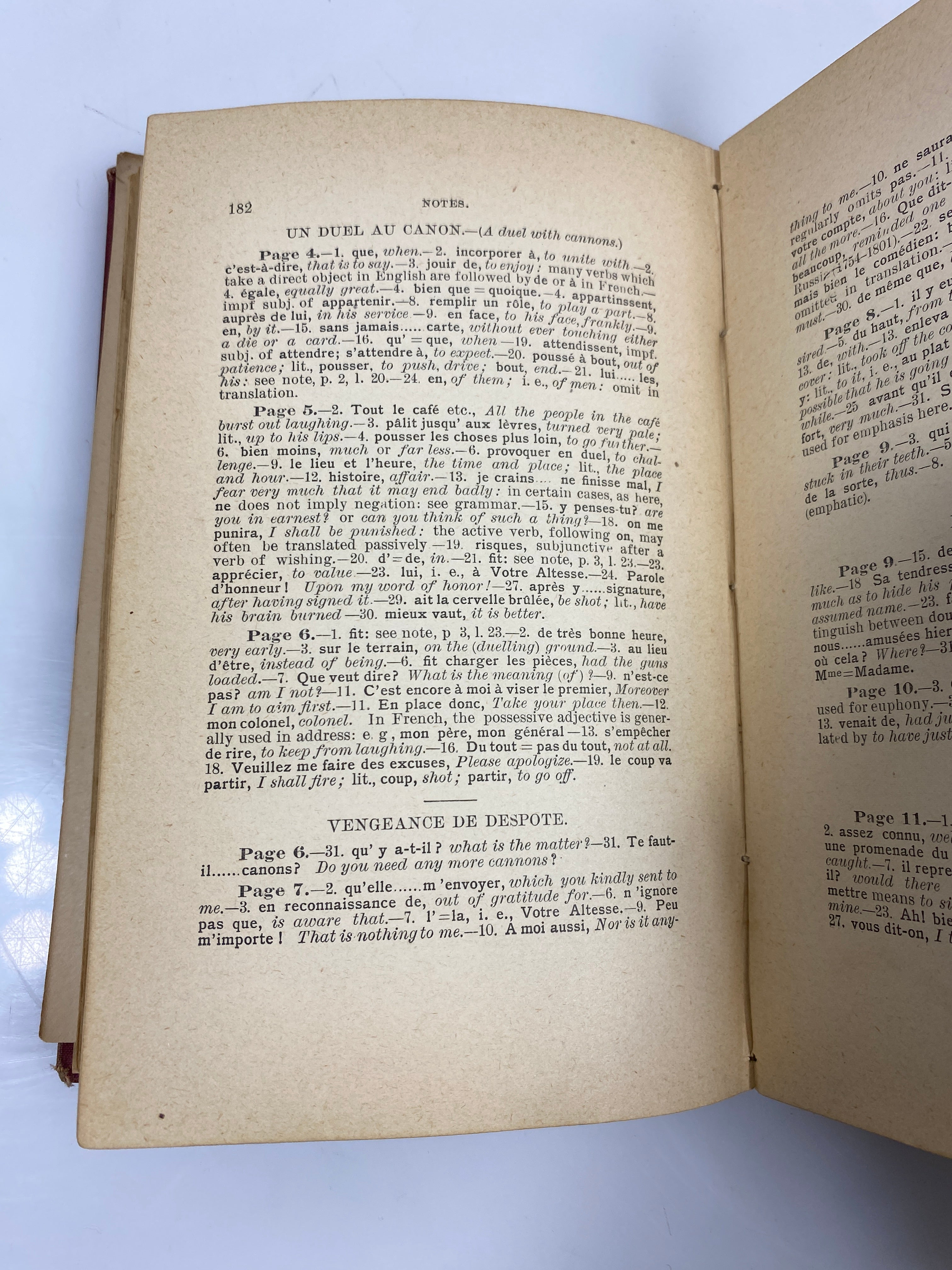 A French Reader for Beginners by Levi/Francois 1896 HC