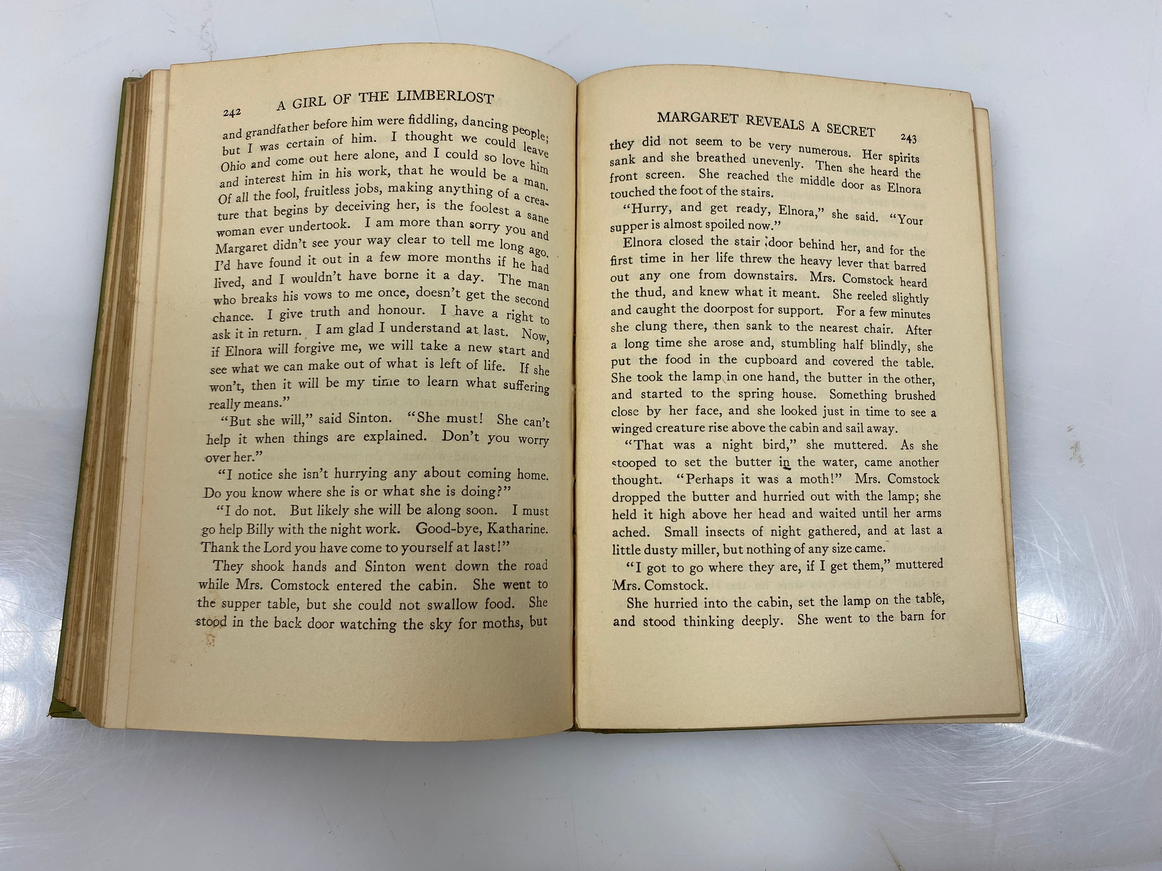 A Girl of the Limberlost by Porter Grosset & Dunlap HC