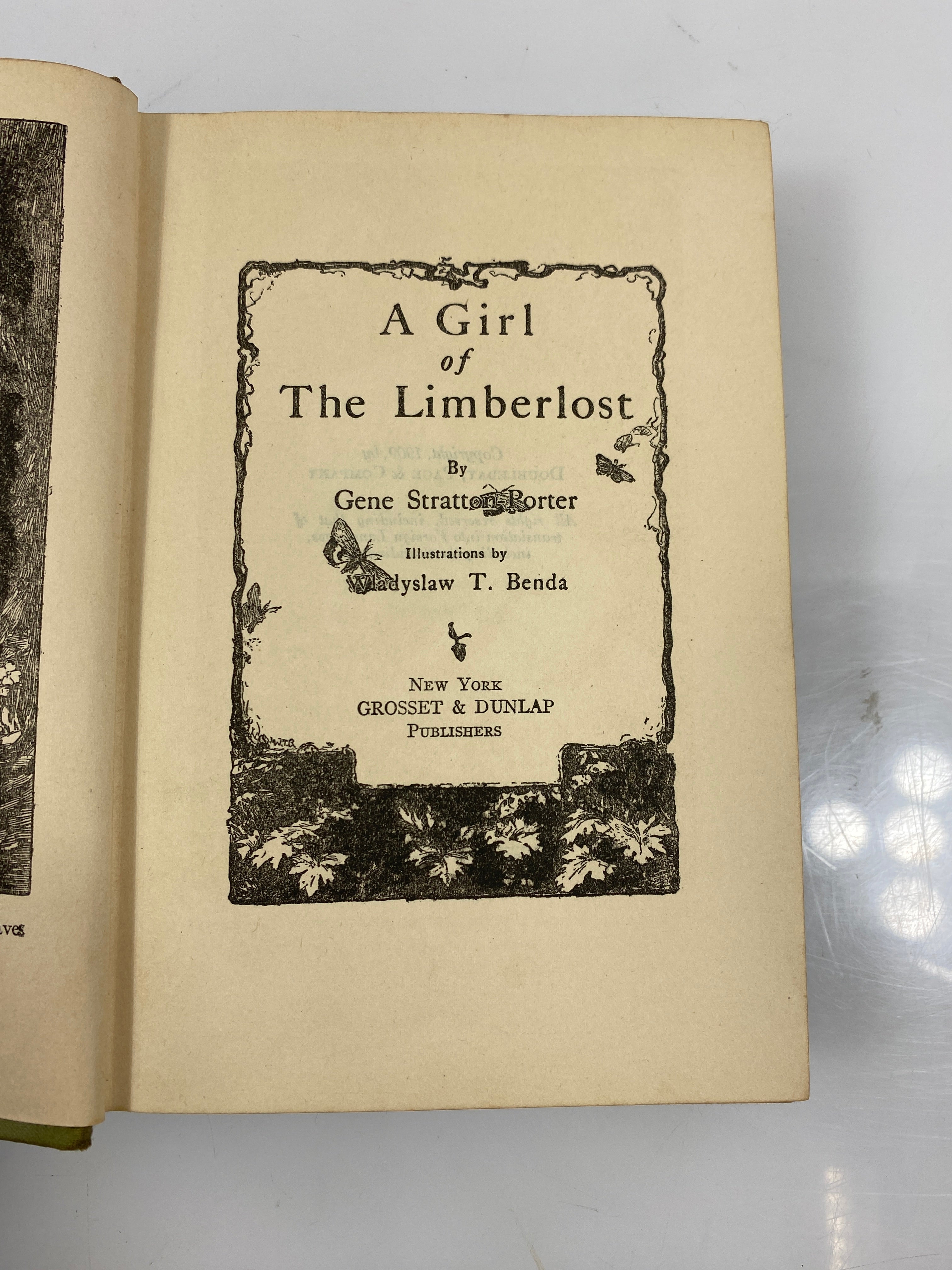 A Girl of the Limberlost by Porter Grosset & Dunlap HC
