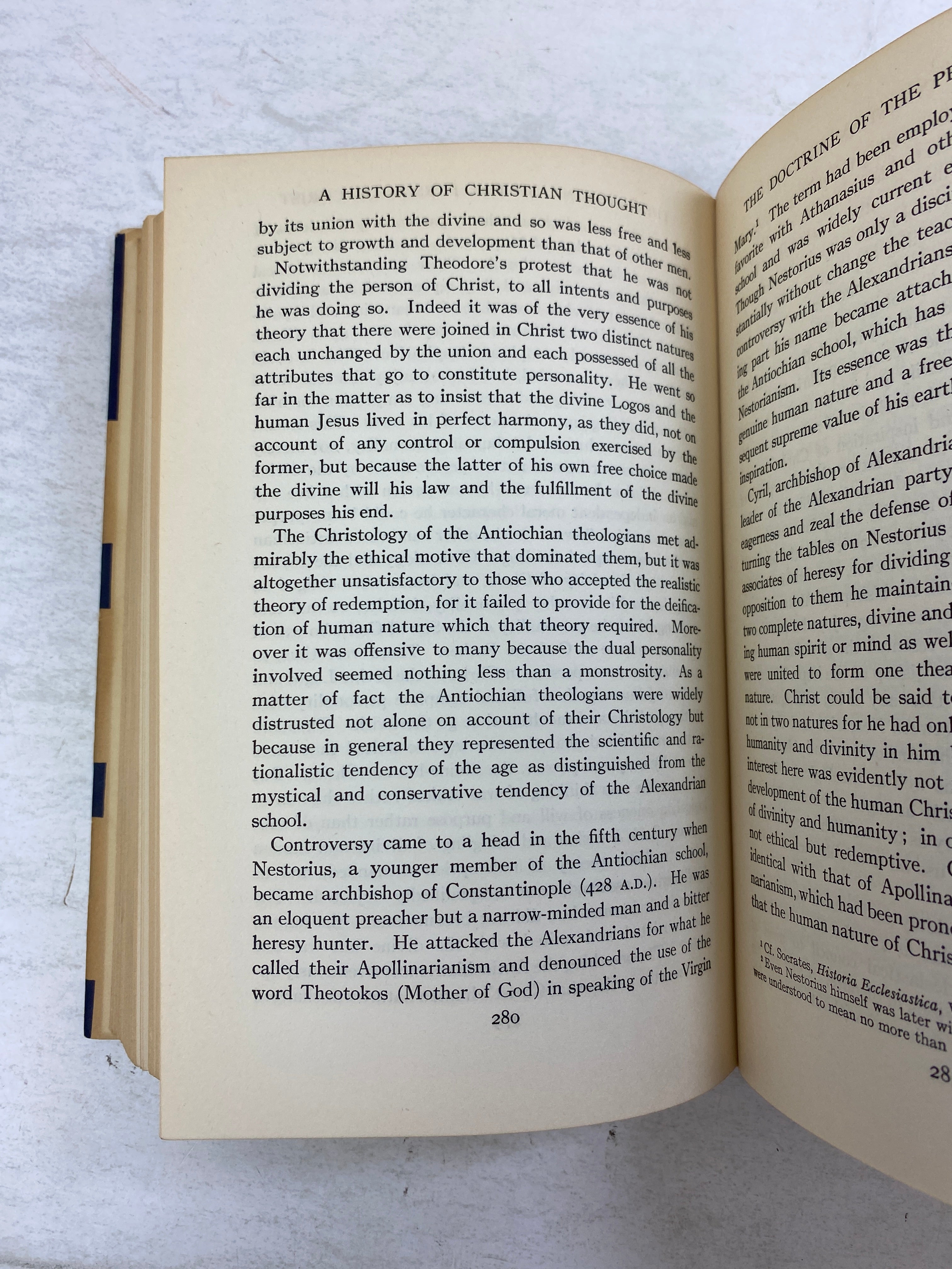 A History of Christian Thought Vol. I by McGiffert 1949 HCDJ