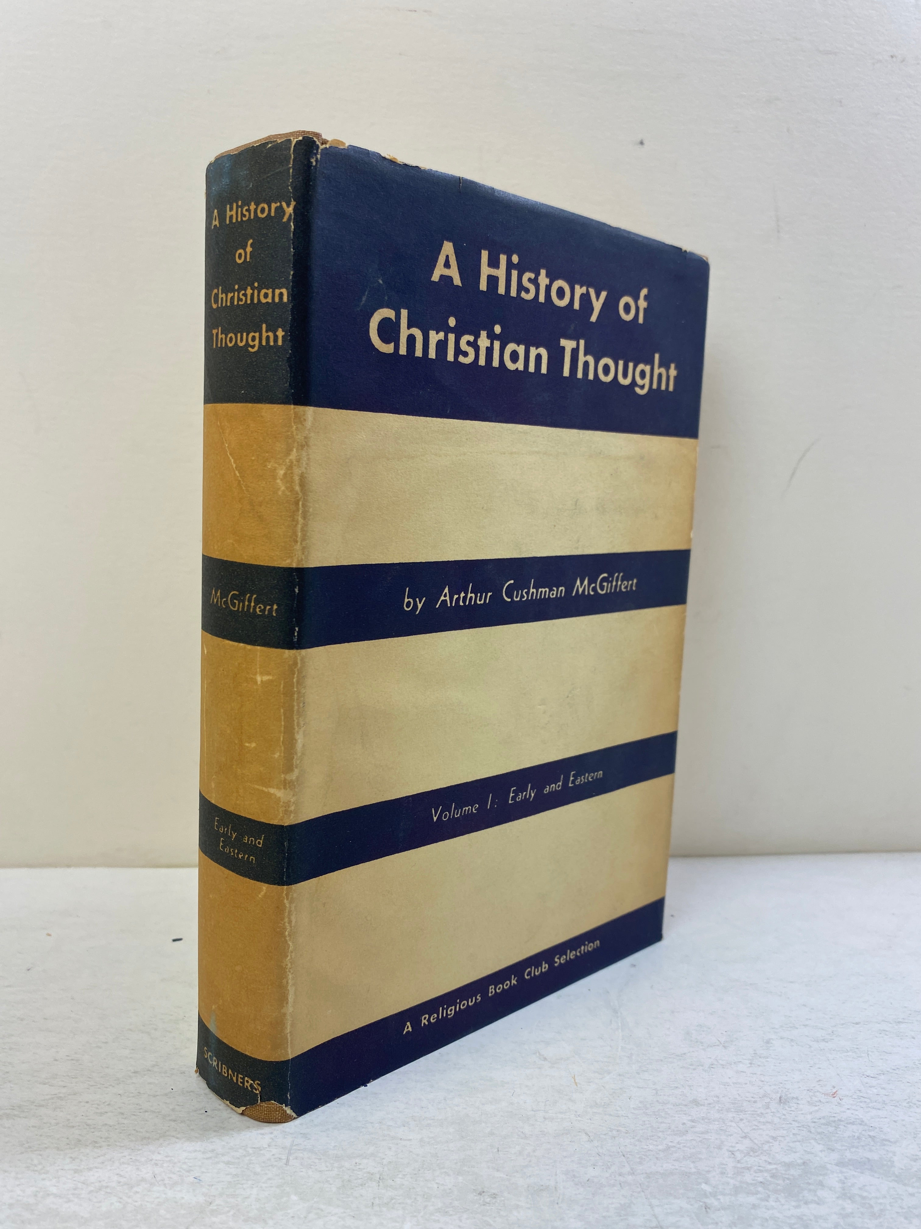 A History of Christian Thought Vol. I by McGiffert 1949 HCDJ