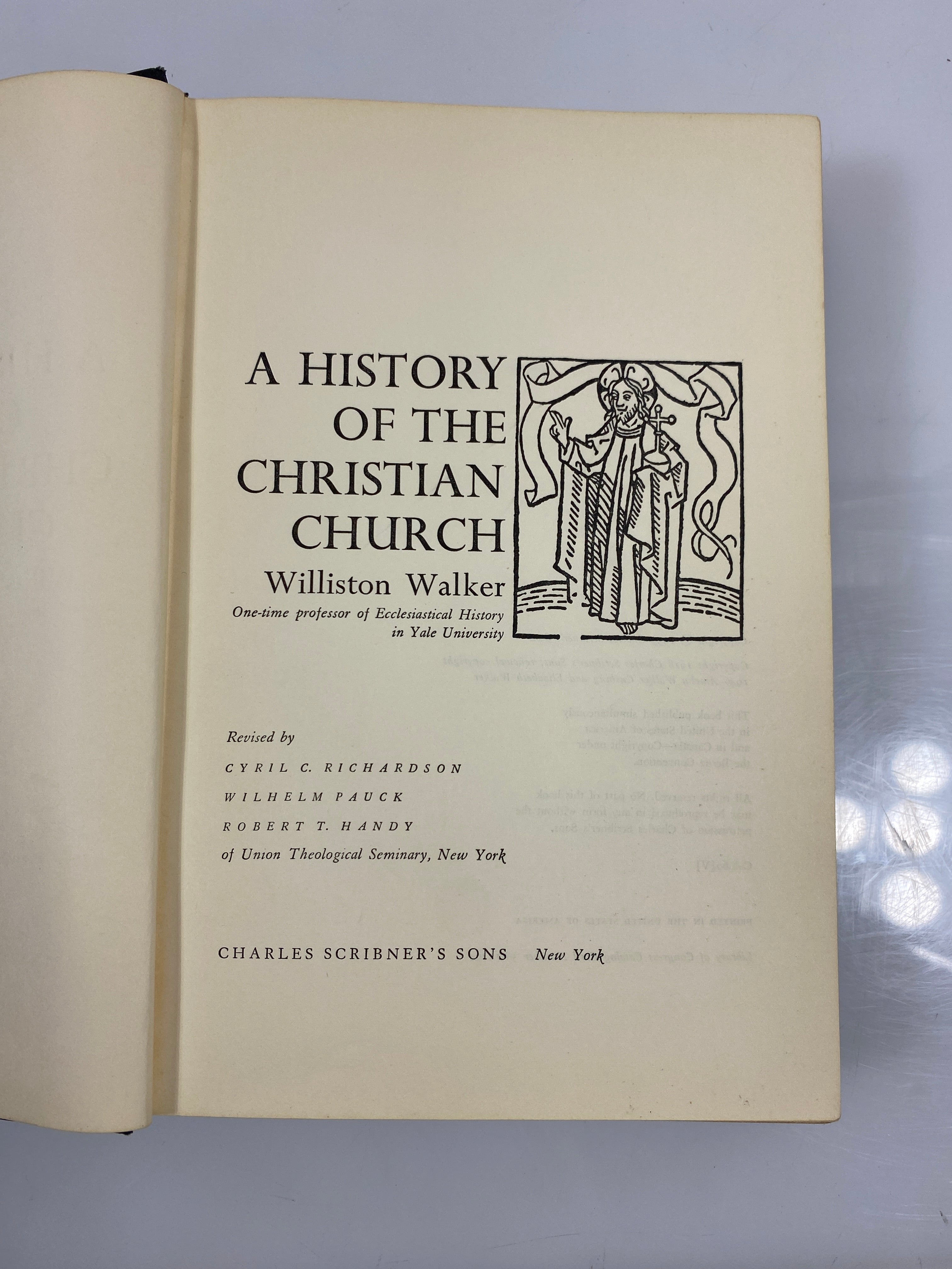 A History of the Christian Church by Walker 1959 HC
