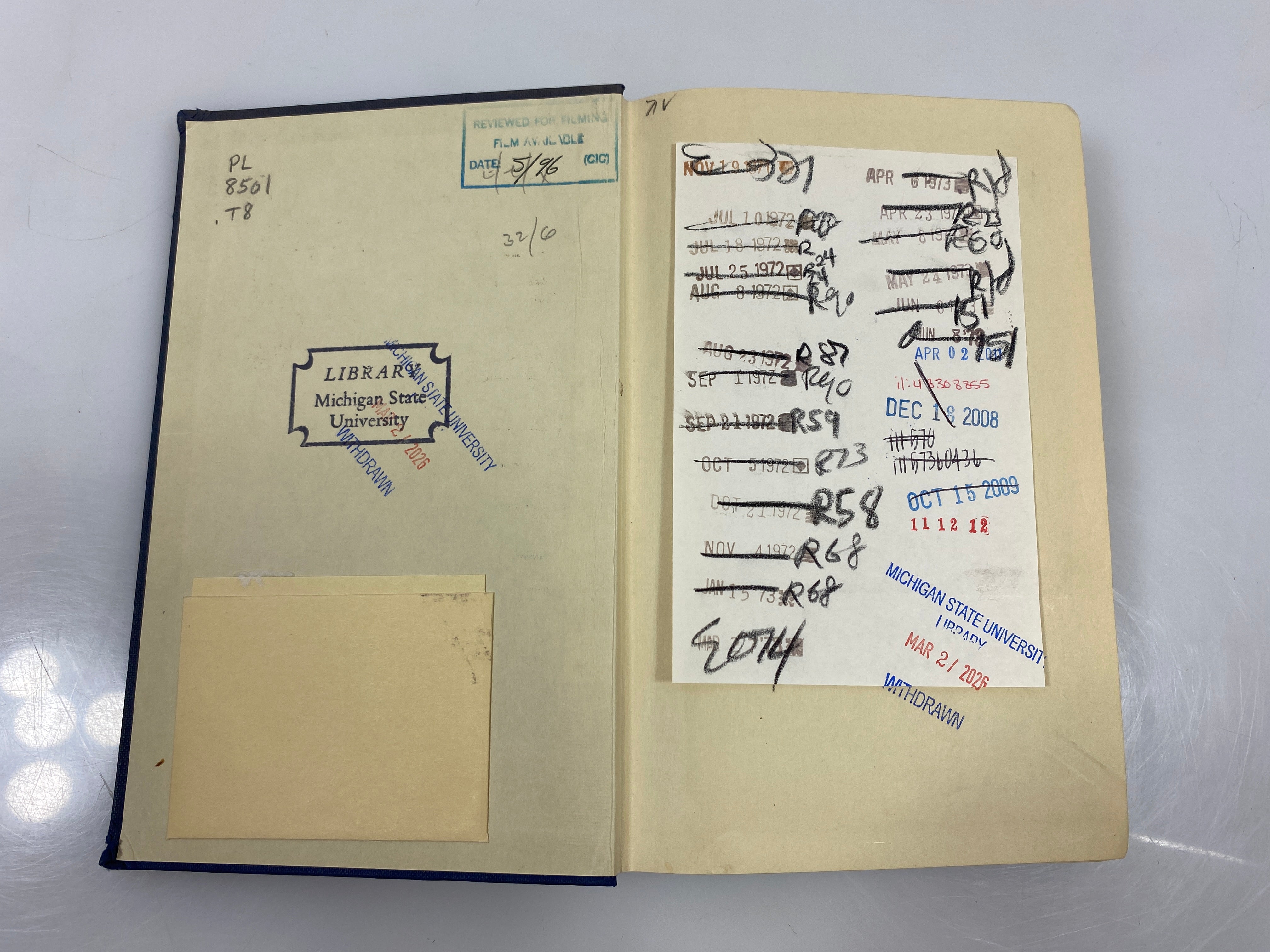 A Maasi Grammar w/ Vocab by Tucker/Mpaayei Ex-library 1955 HC