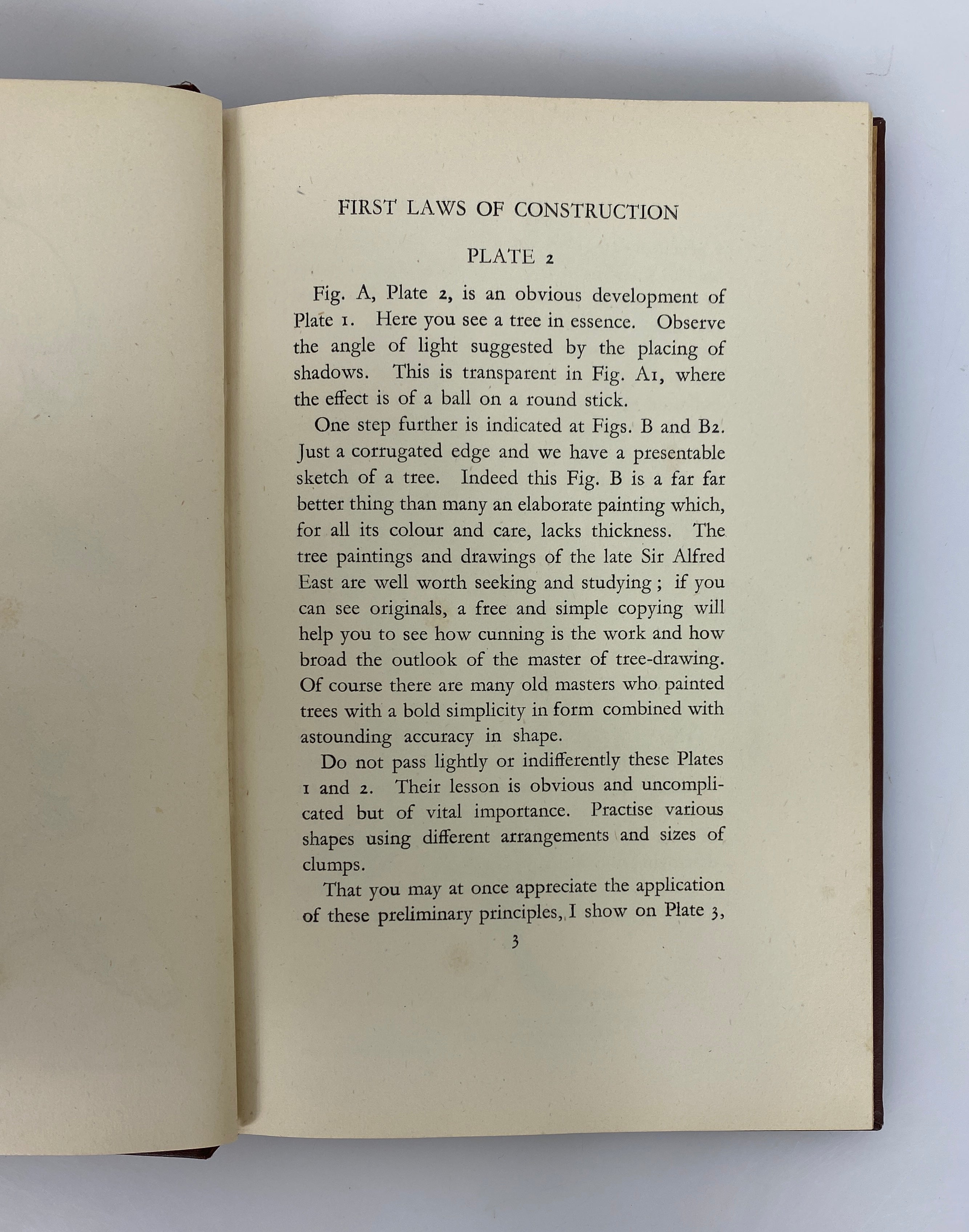 A Manual on Drawing Trees & Foliage by Doust 1942 2nd Impression HC