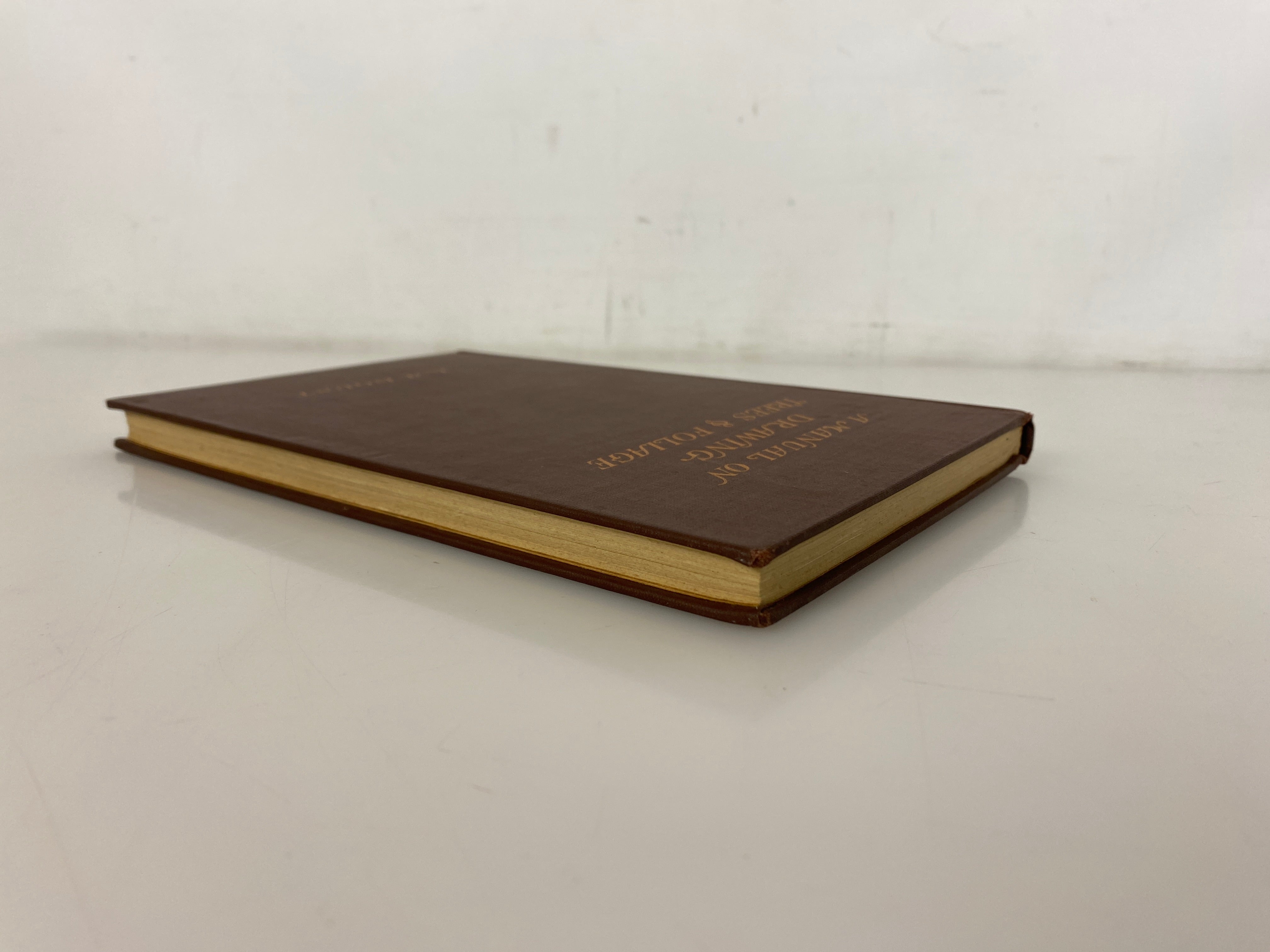 A Manual on Drawing Trees & Foliage by Doust 1942 2nd Impression HC