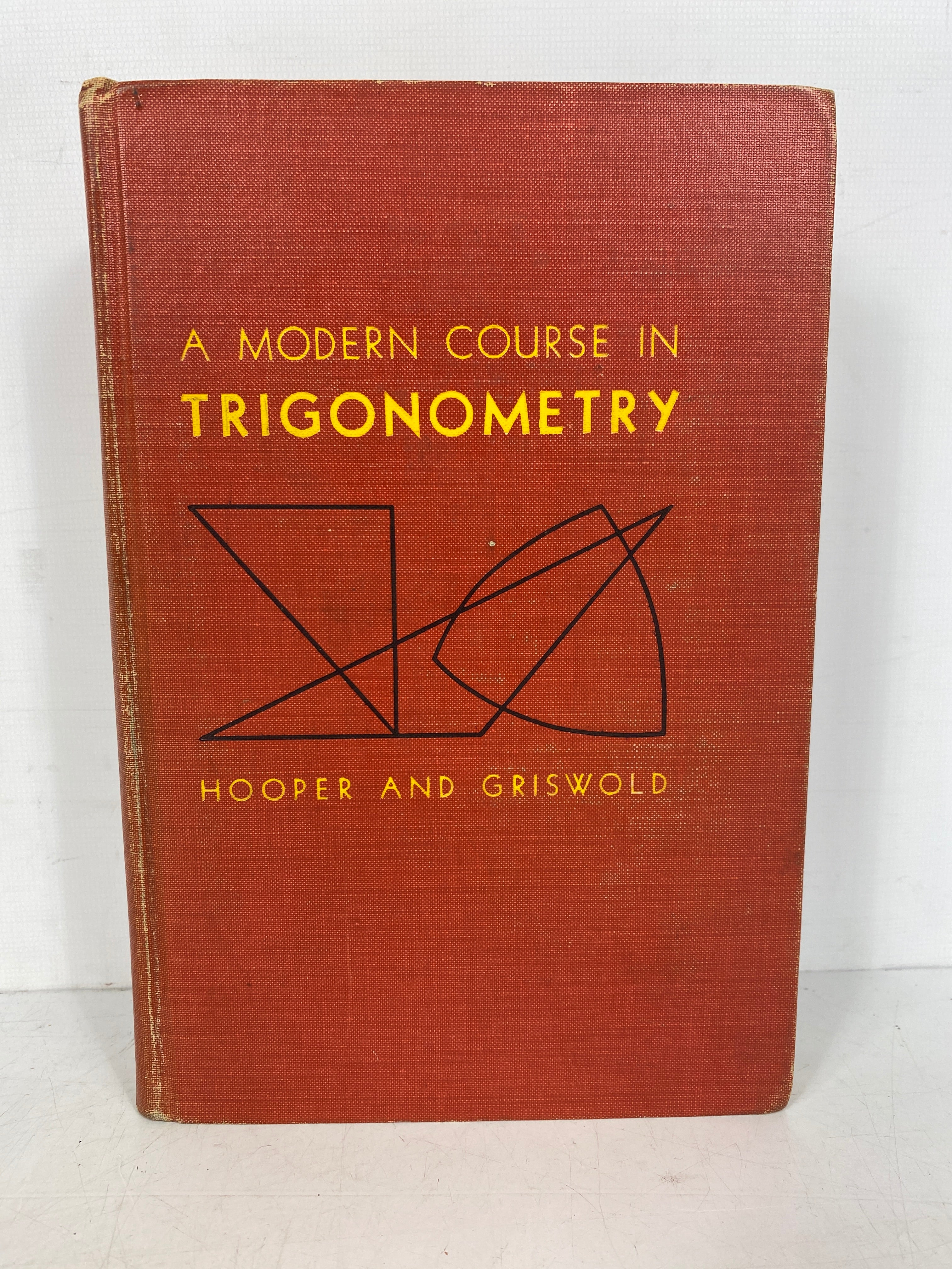A Modern Course in Trigonometry by Hooper & Griswold 1956 Vintage HC