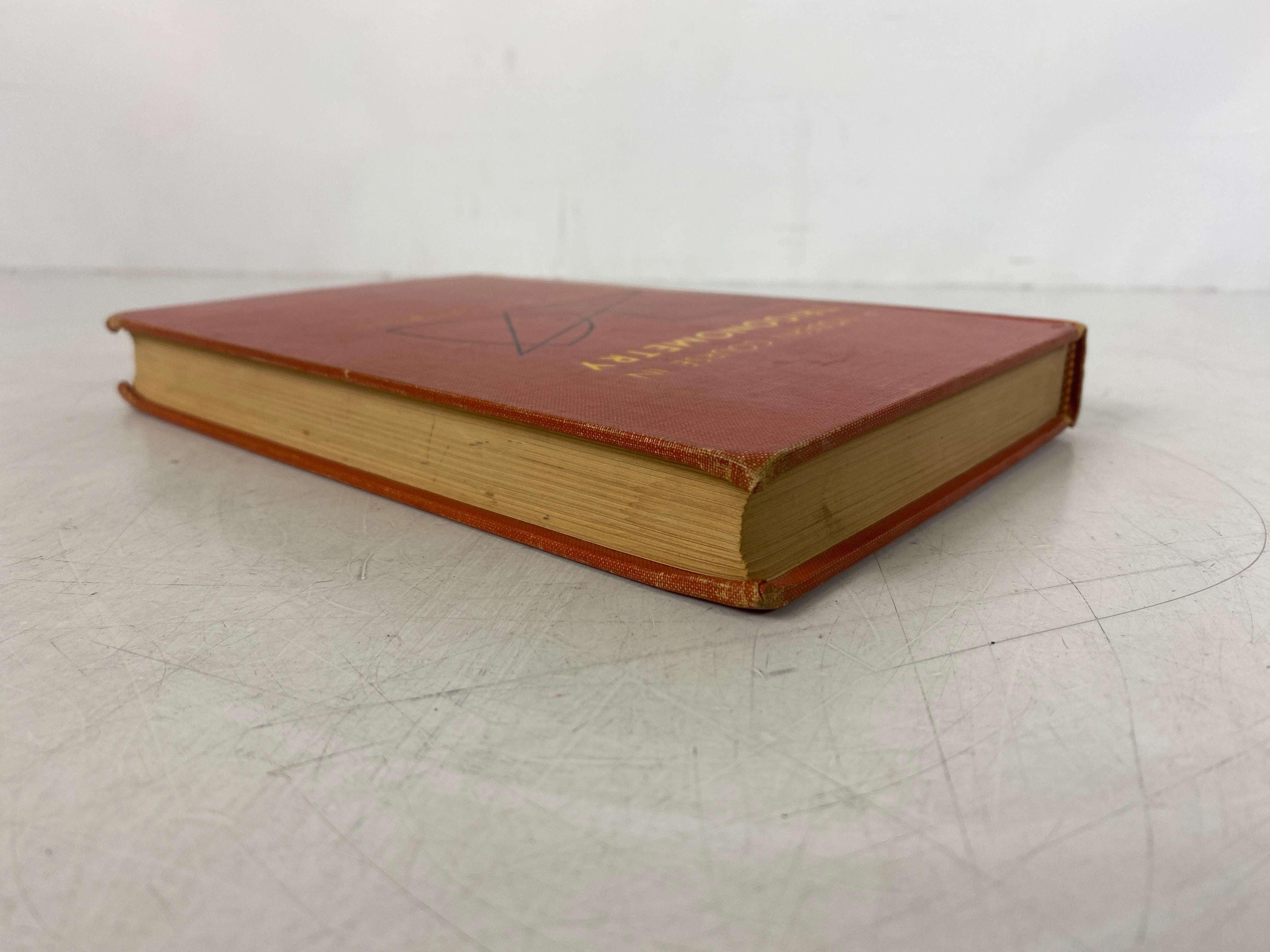 A Modern Course in Trigonometry by Hooper & Griswold 1956 Vintage HC
