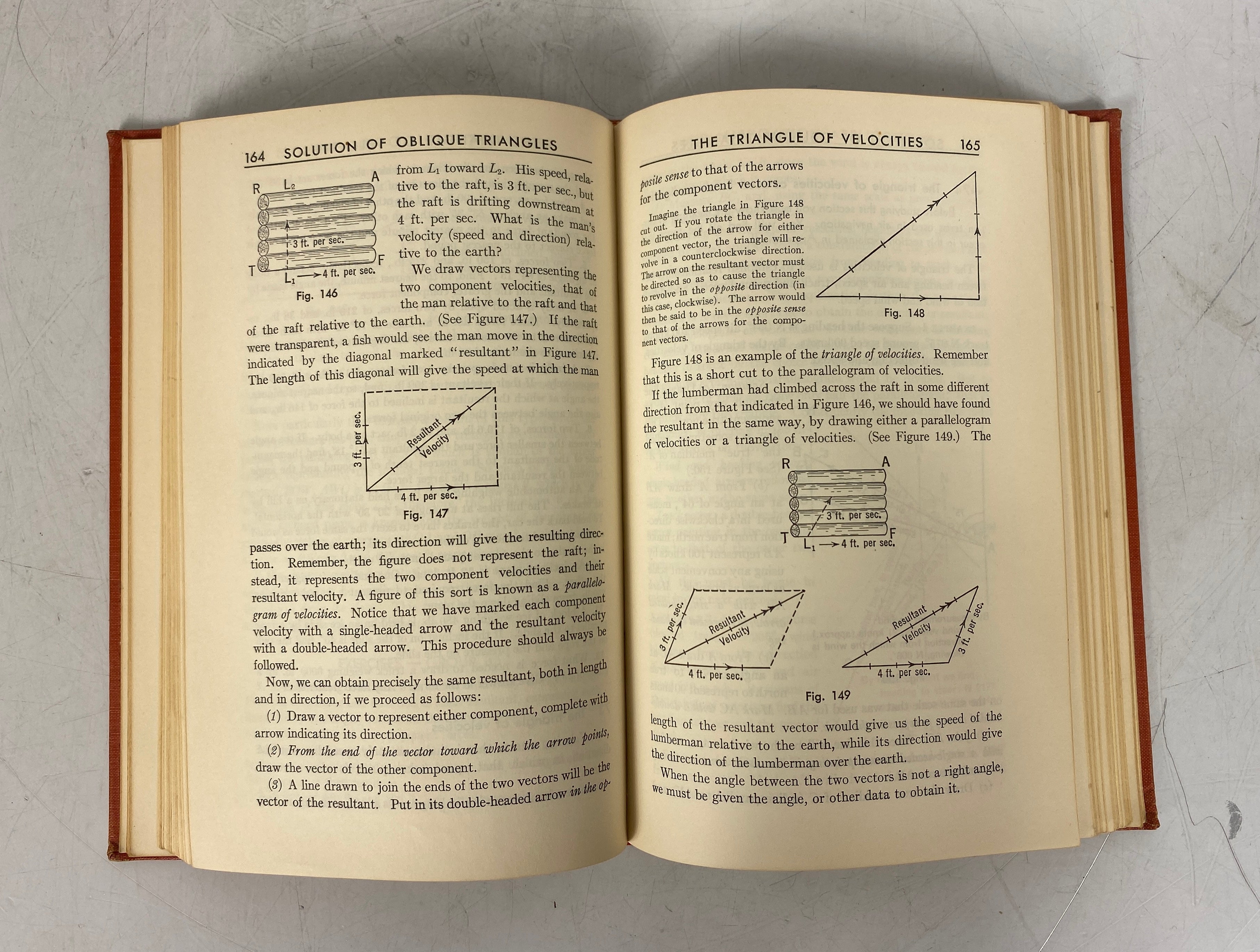 A Modern Course in Trigonometry by Hooper & Griswold 1956 Vintage HC