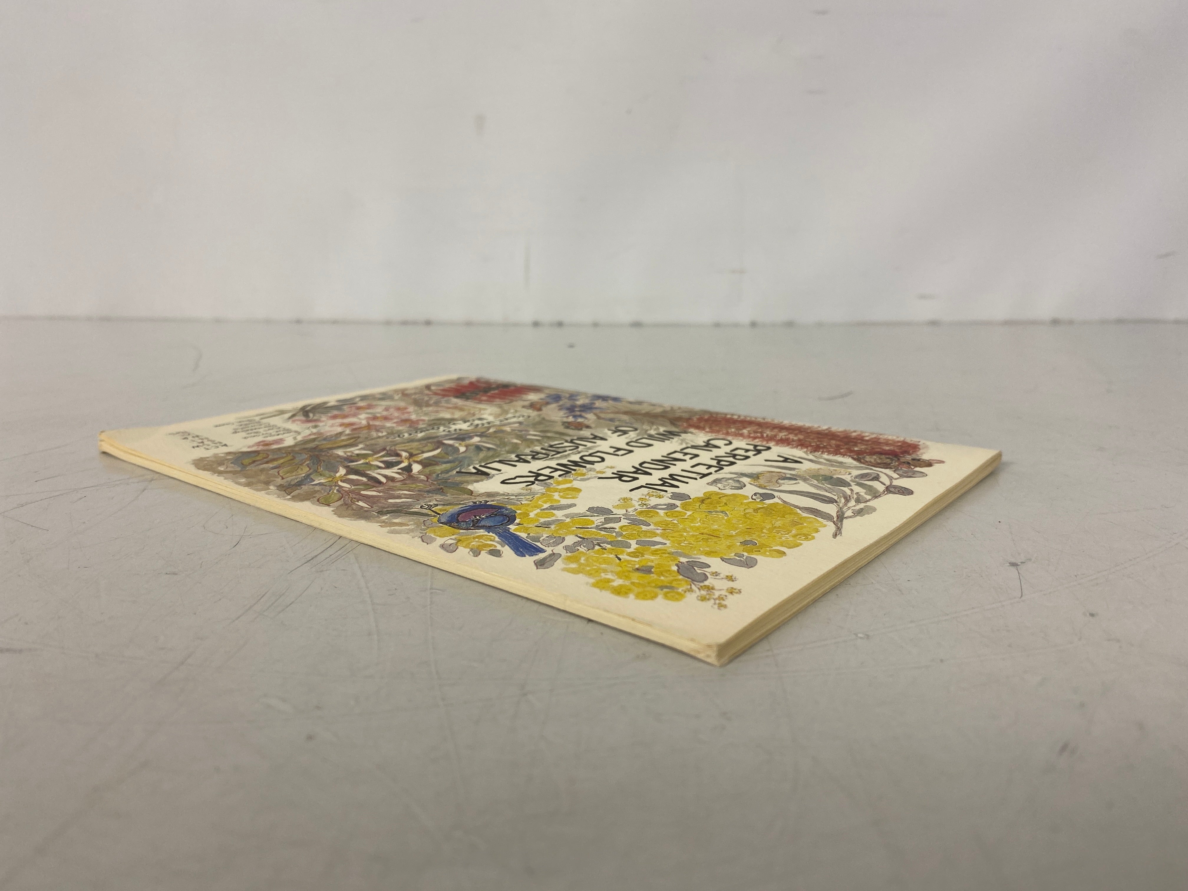 A Perpetual Calendar Wild Flowers of Australia by Mary Edwards Clean SC