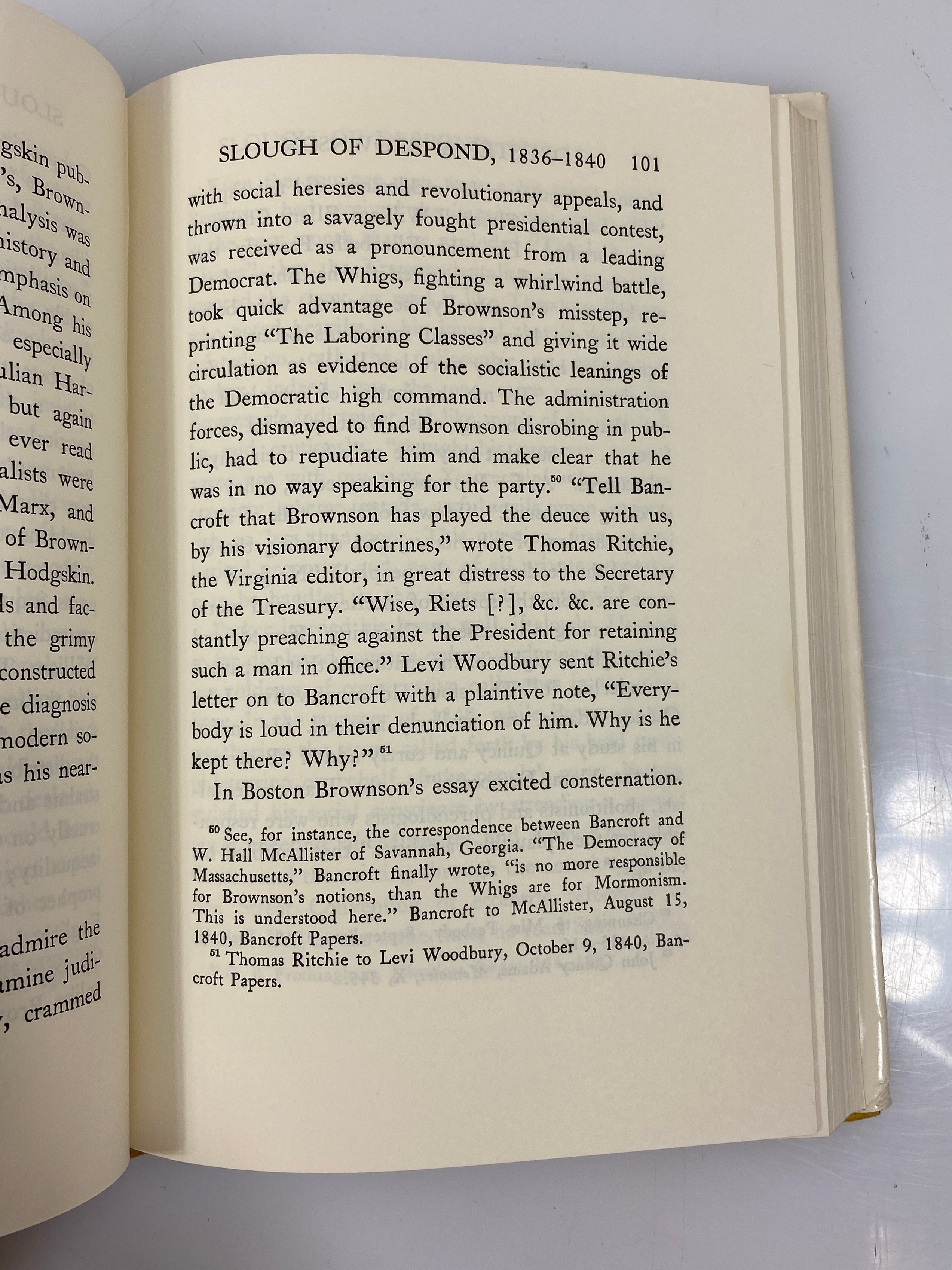 A Pilgrim's Progress: Orestes A. Brownson 1966 HCDJ