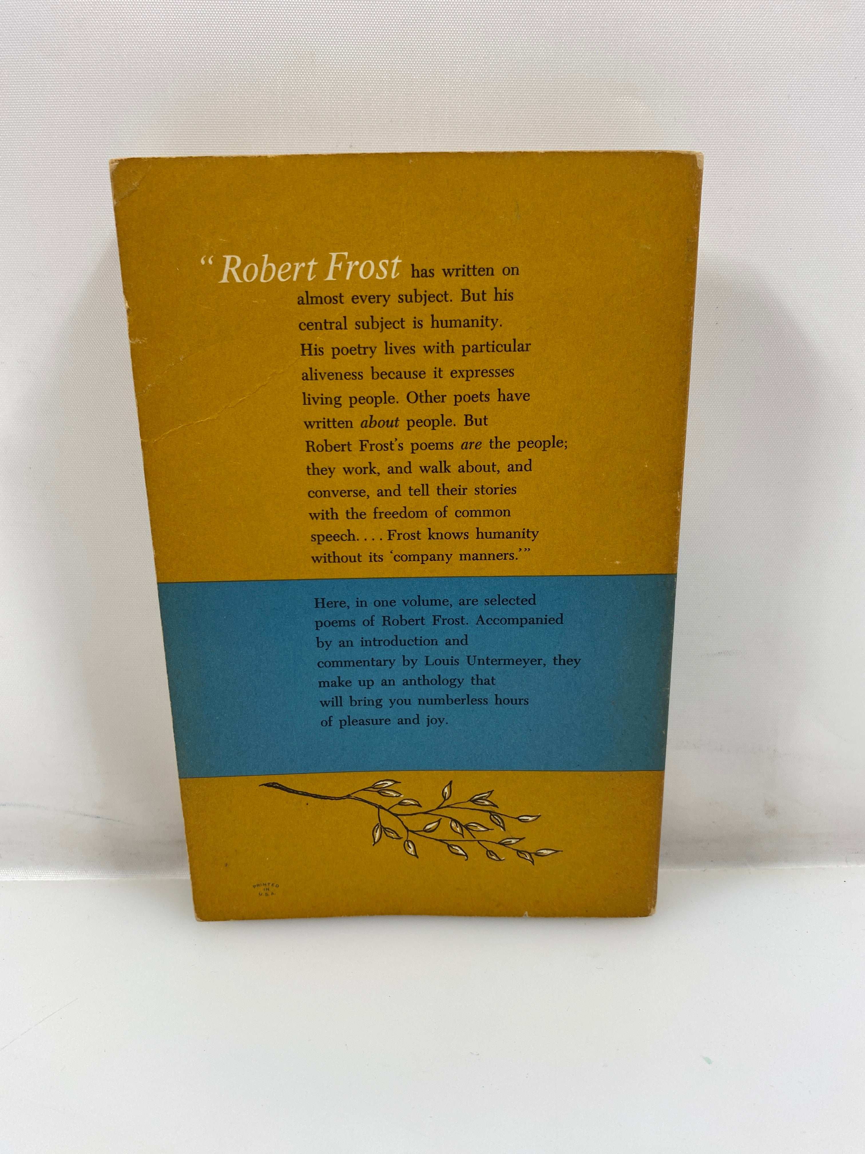 A Pocket Book of Robert Frost's Poems 1961 SC