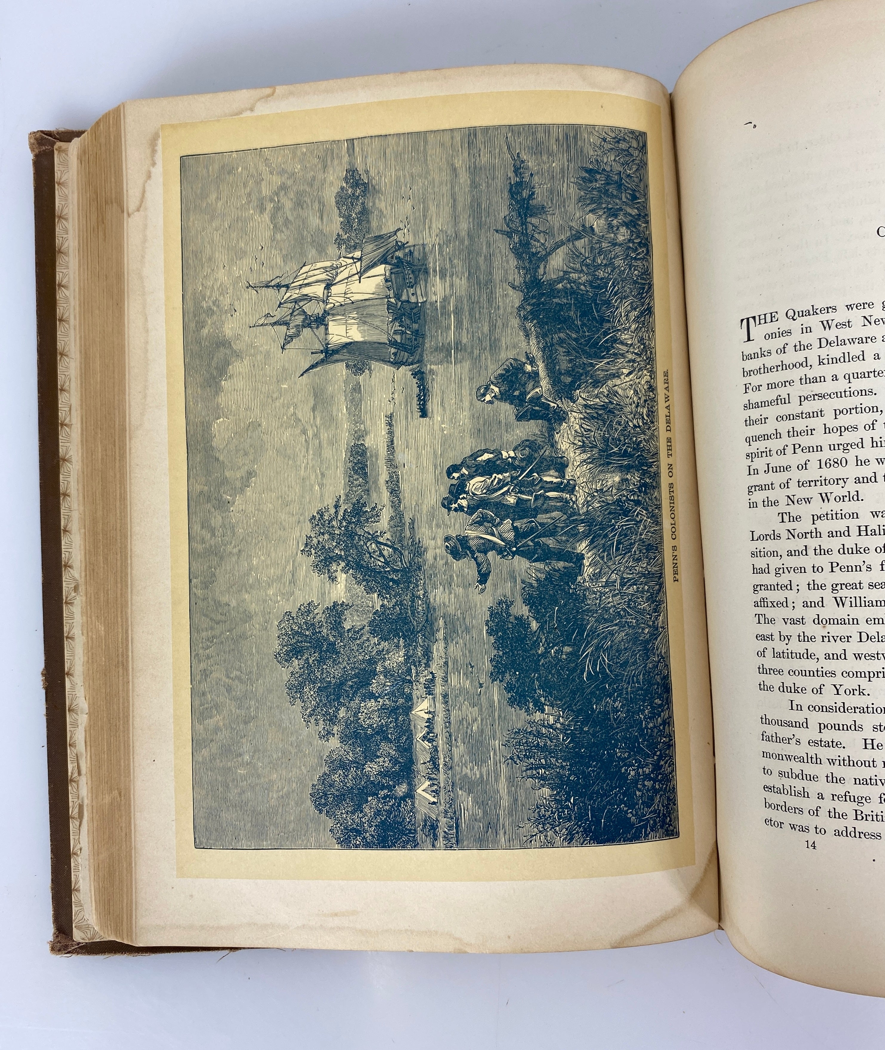 A Popular History of the USA by John Clark Ridpath 1889 Antique HC