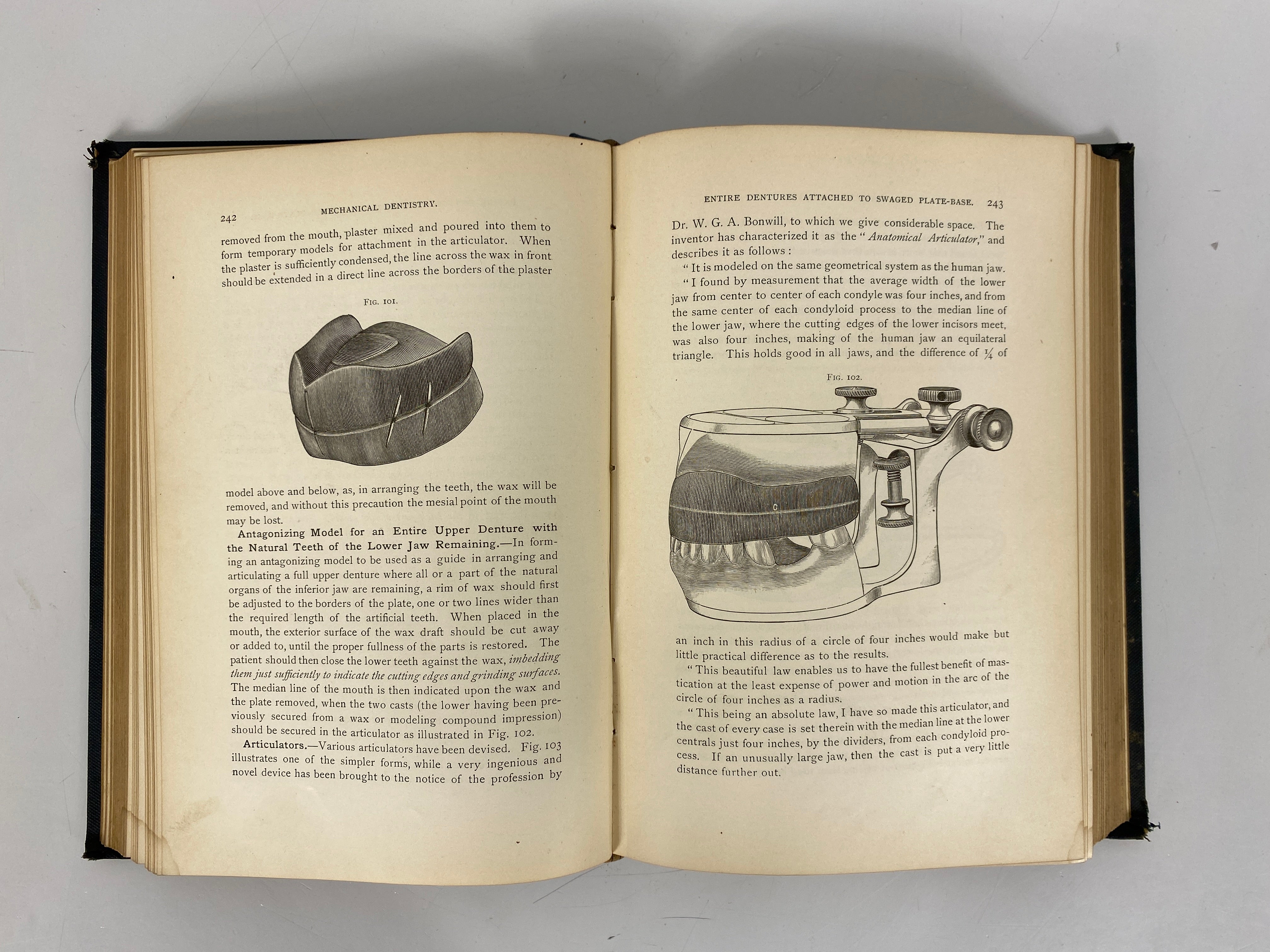 A Practical Treatise on Mechanical Dentistry by Richardson 1897 7th Ed HC