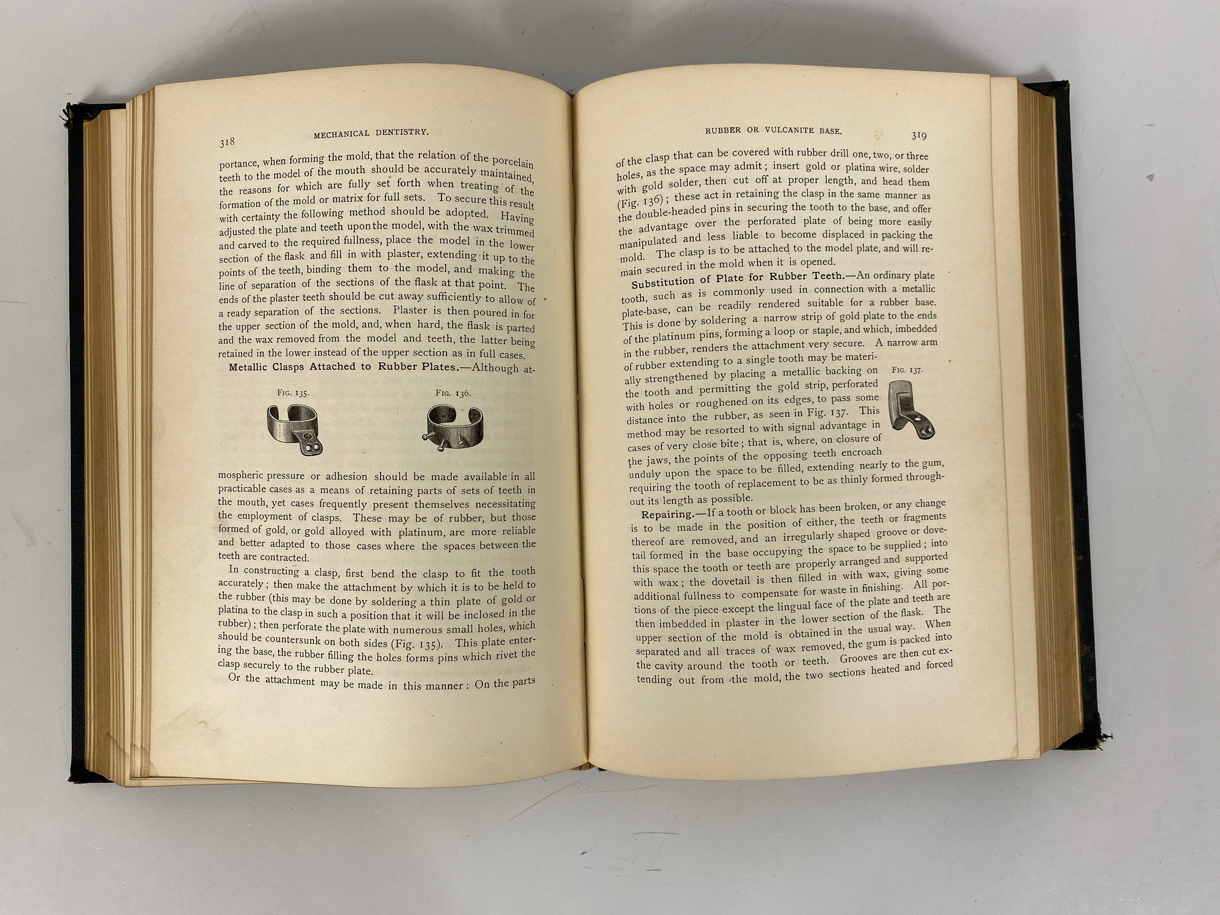 A Practical Treatise on Mechanical Dentistry by Richardson 1897 7th Ed HC