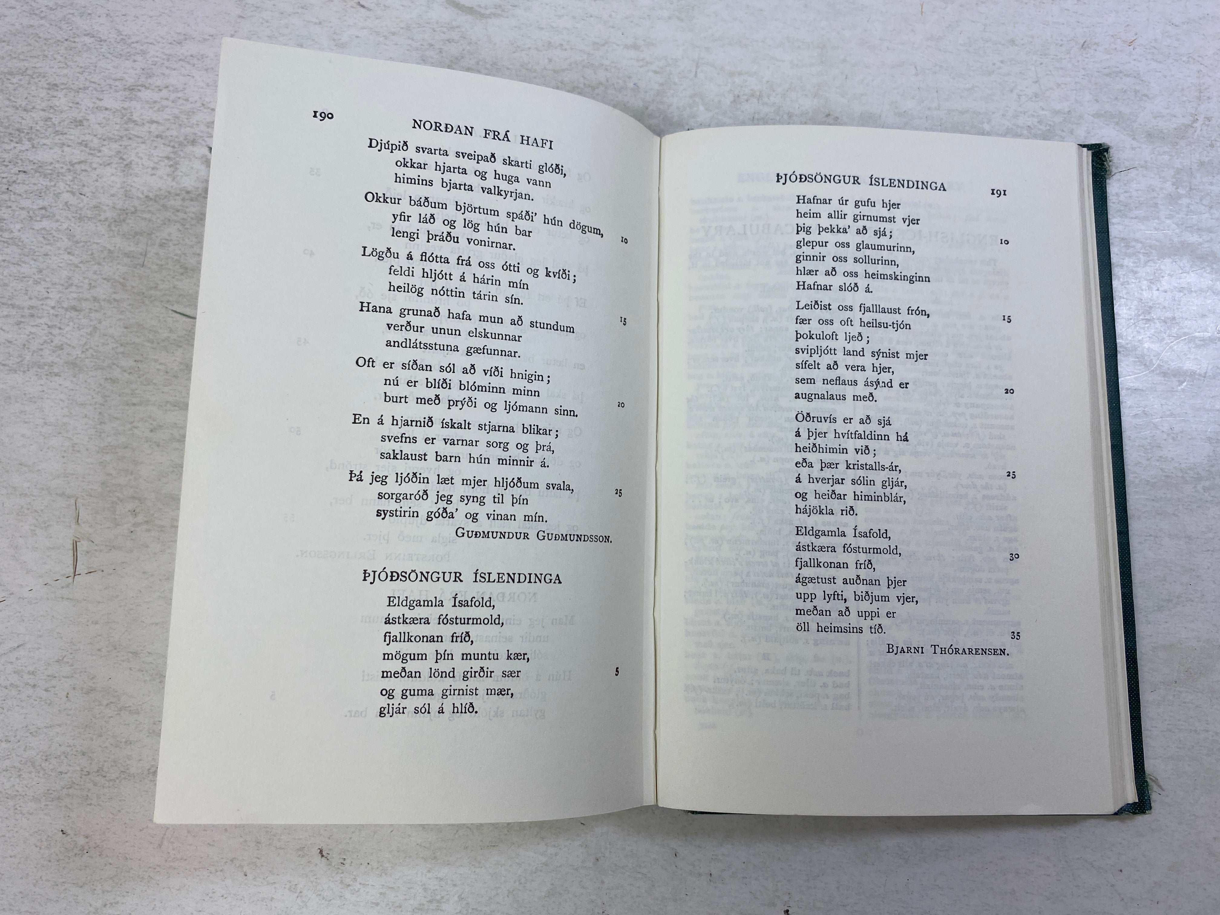 A Primer of Modern Icelandic by Jonsson Ex-library 1966 HC