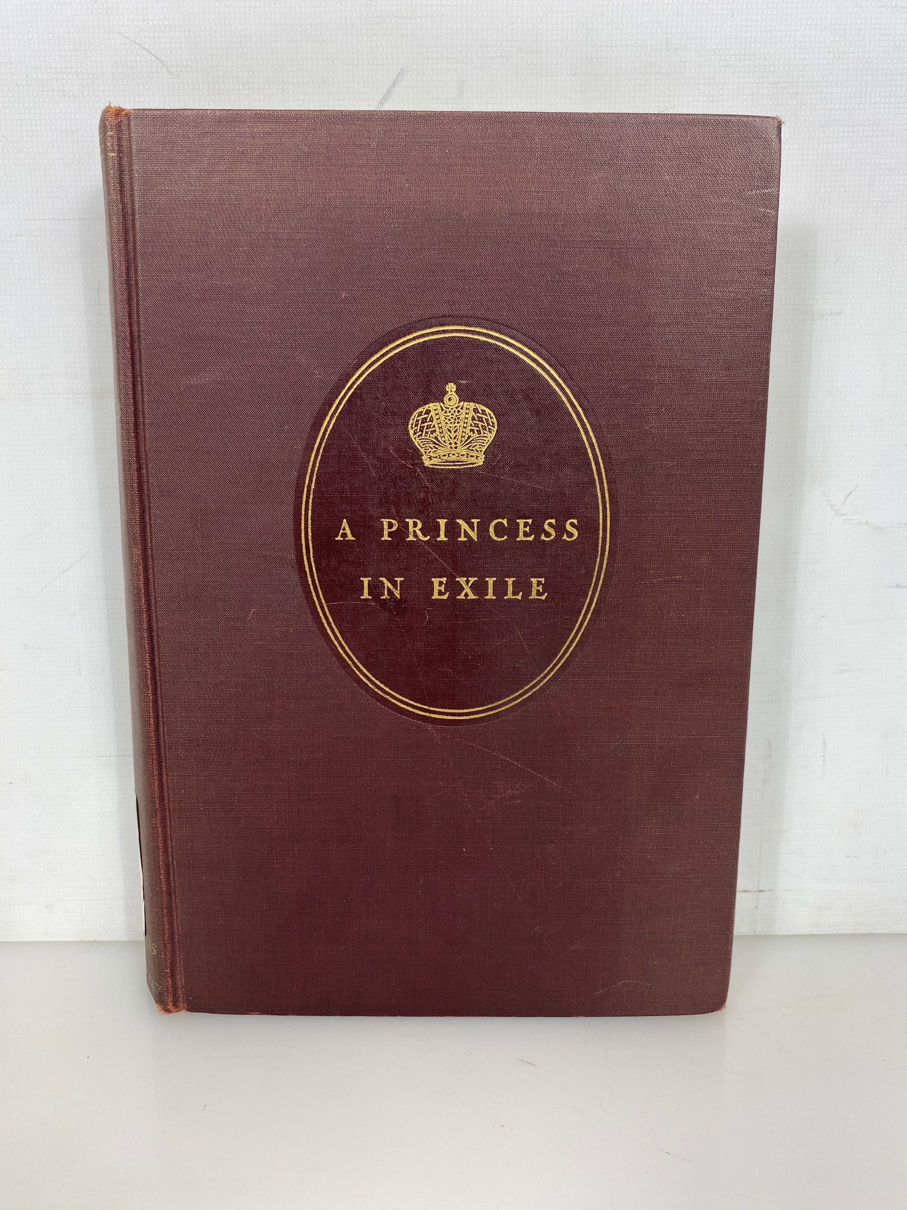A Princess in Exile by Marie, Grand Duchess of Russia 1932 Ex-Library HC