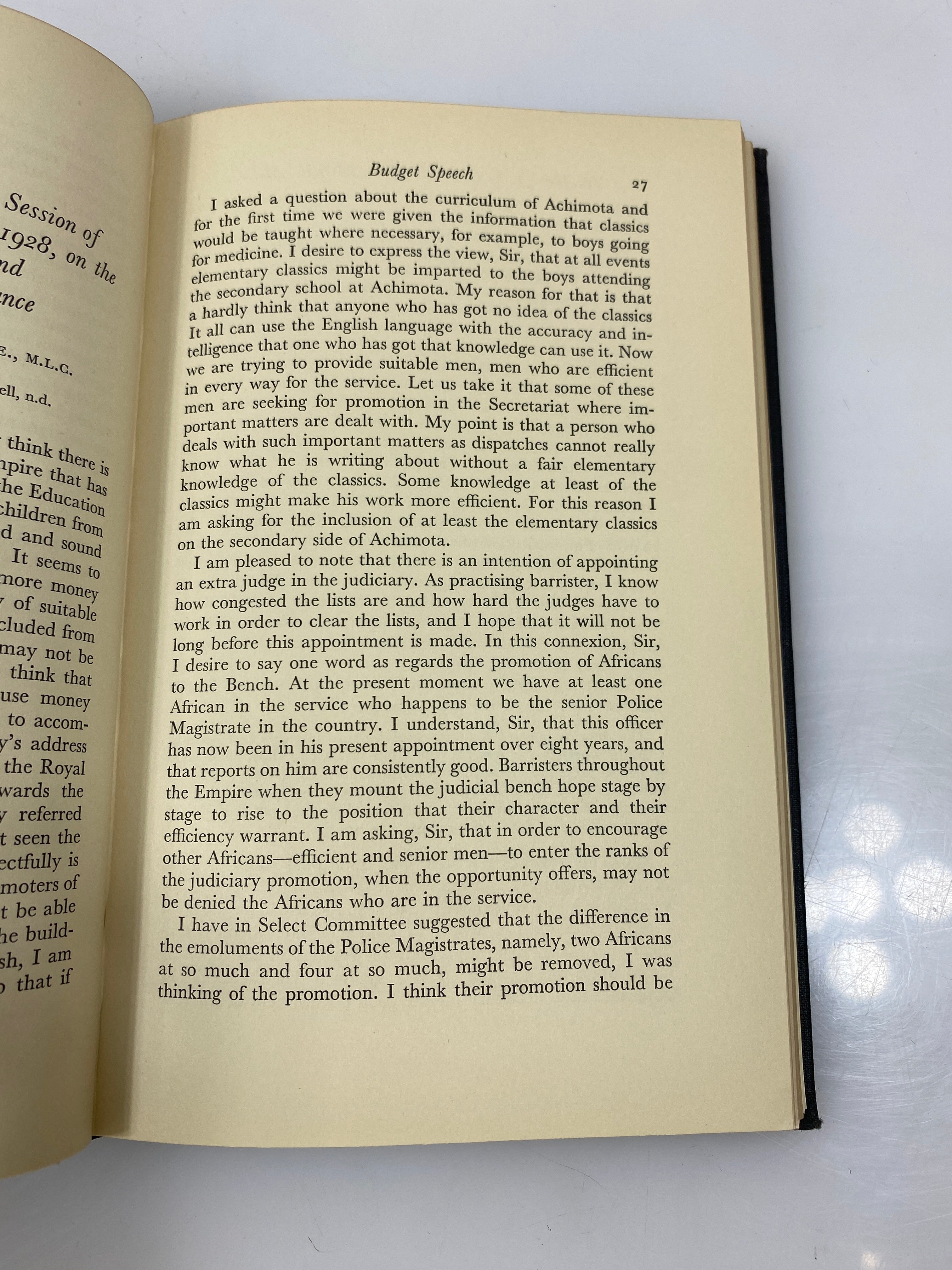 A Selection of African Prose II by Whiteley Ex-library 1964 HC