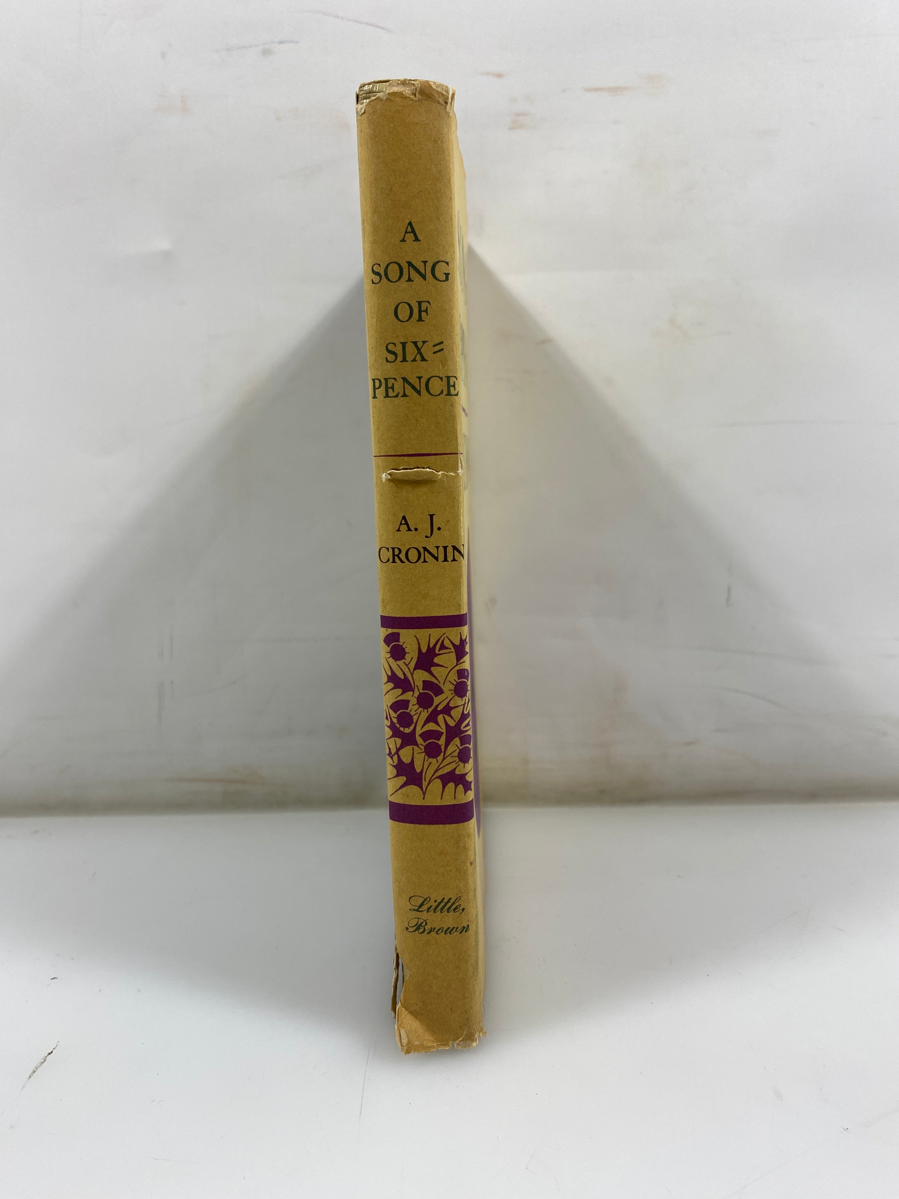 A Song of Sixpence by Cronin 1964 HCDJ