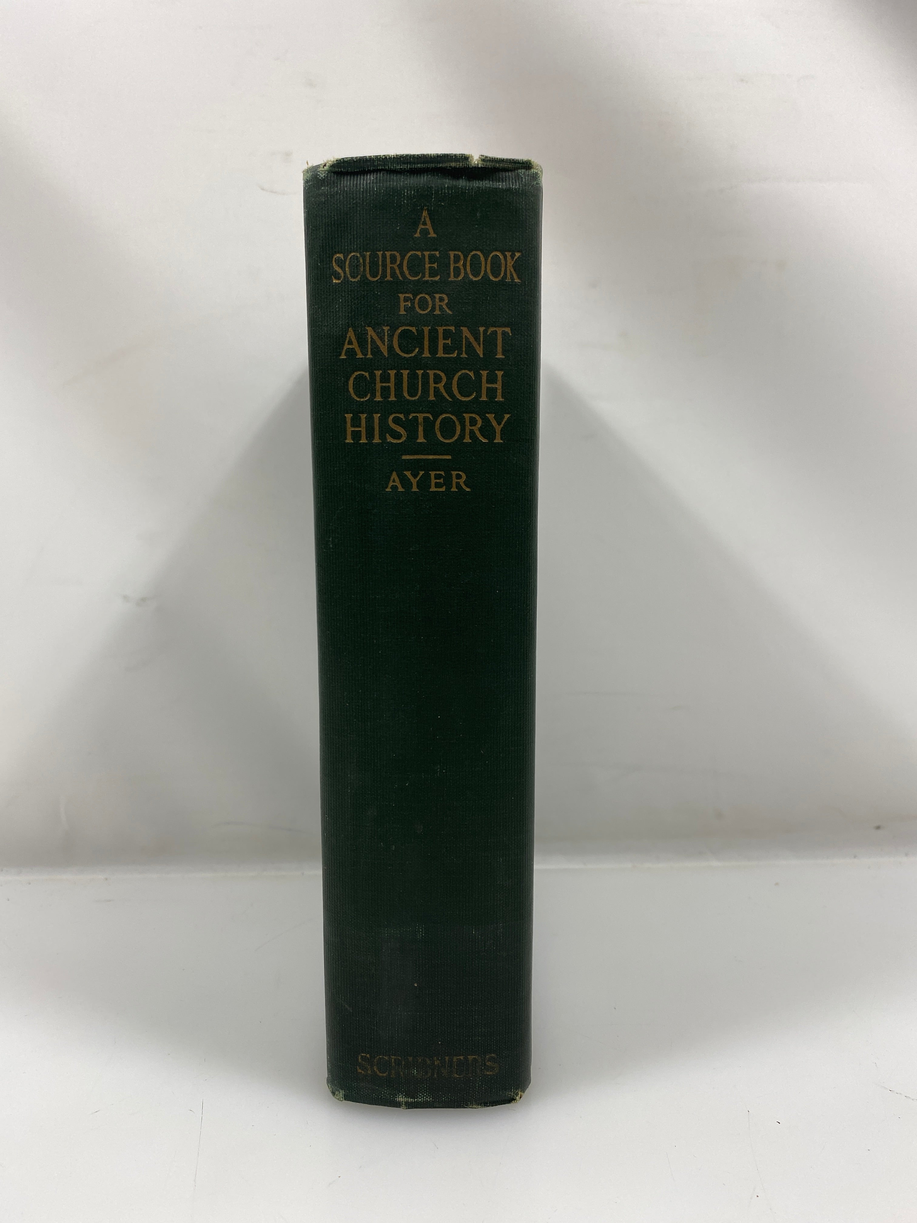A Source Book for Ancient Church History by Ayer 1926 HC