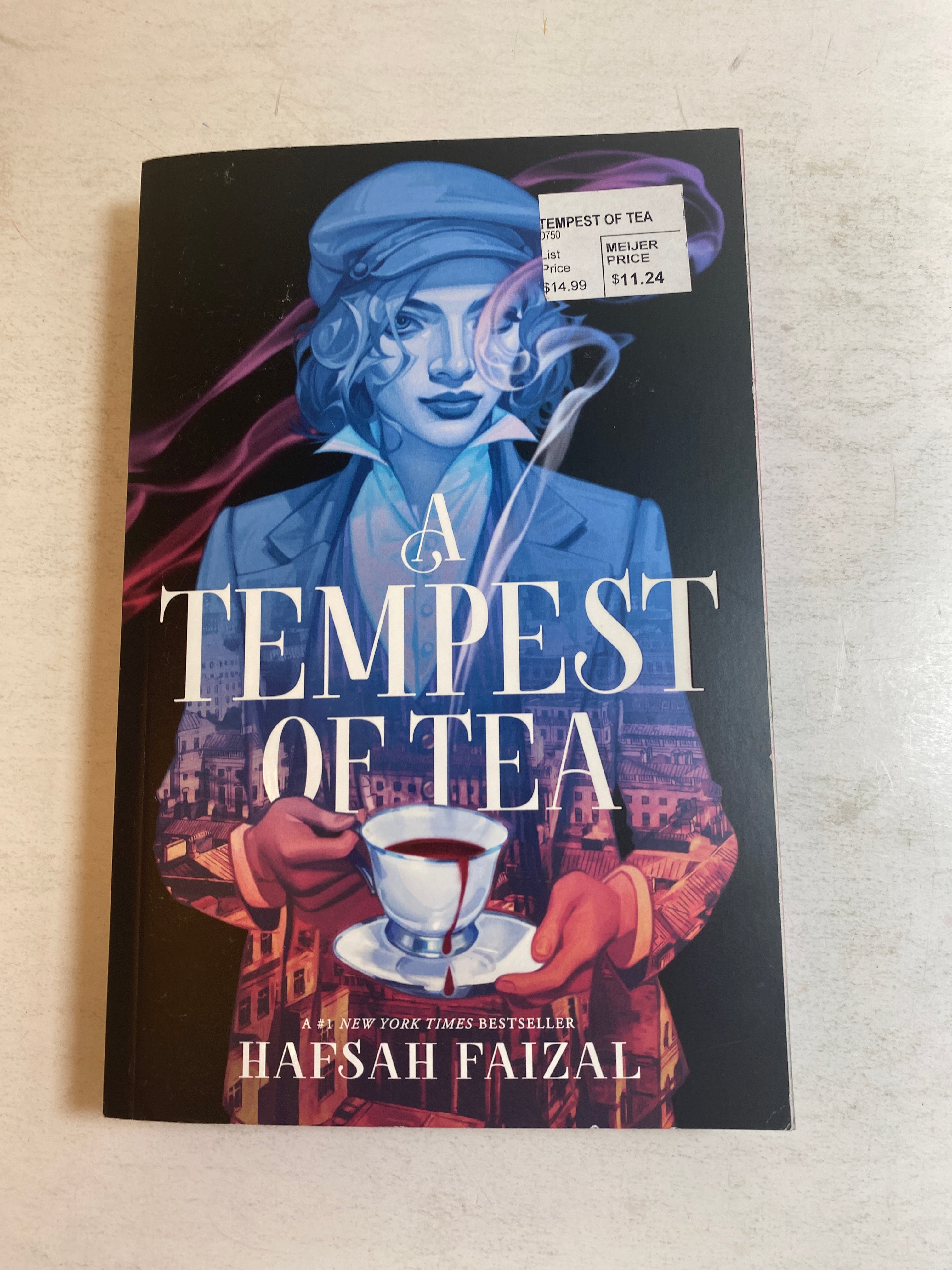 A Tempest of Tea Hafsah Faizal SC 2025 Decorative Text Block