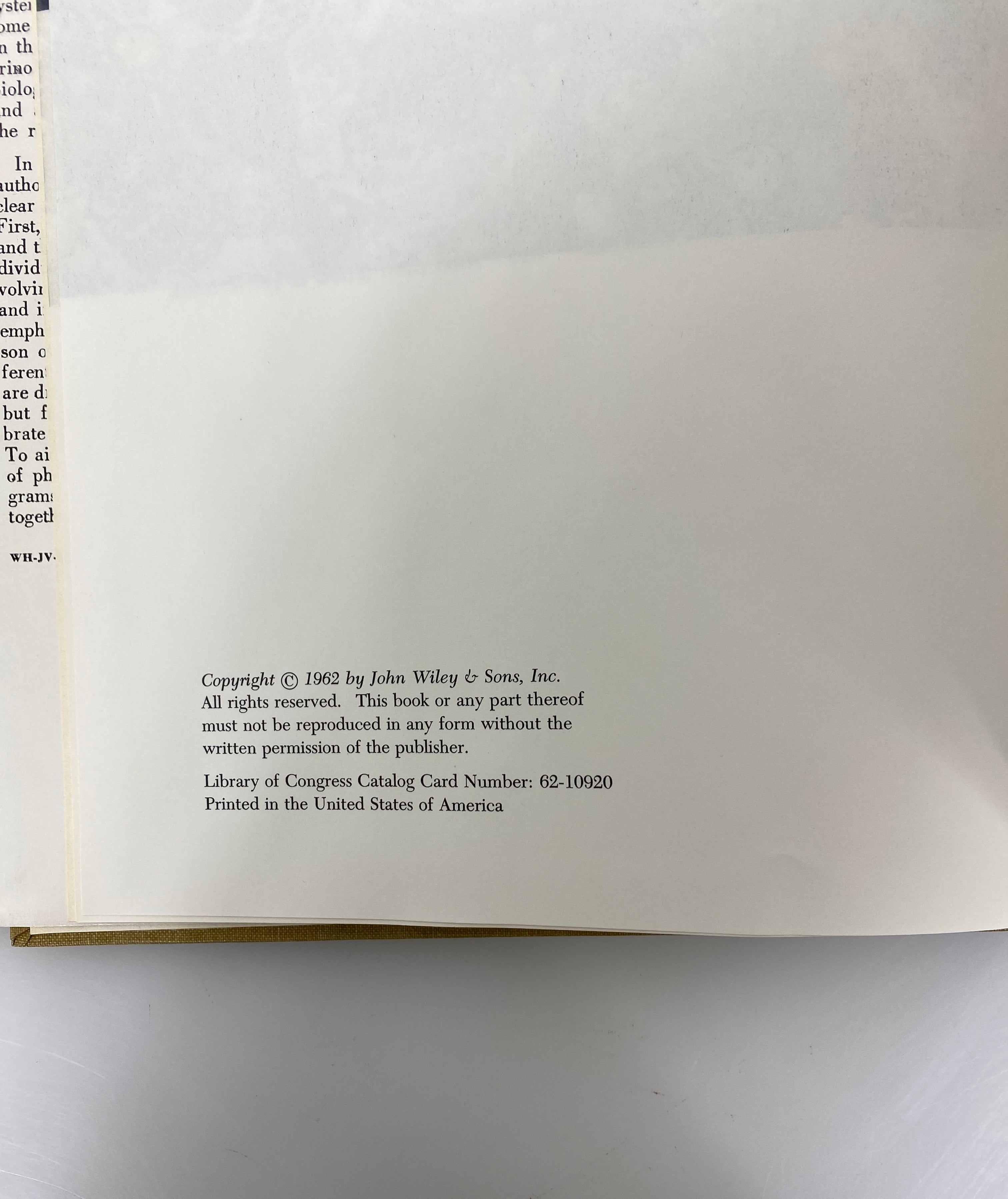 A Textbook of Comparative Endocrinology Gorbman/Bern 1962 HC DJ